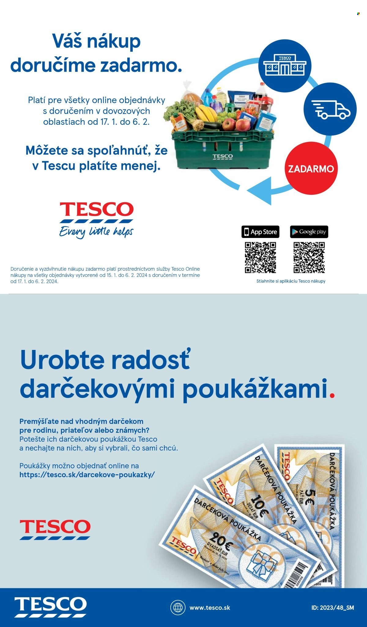 Leták TESCO supermarket - 24.1.2024 - 30.1.2024. Strana 21