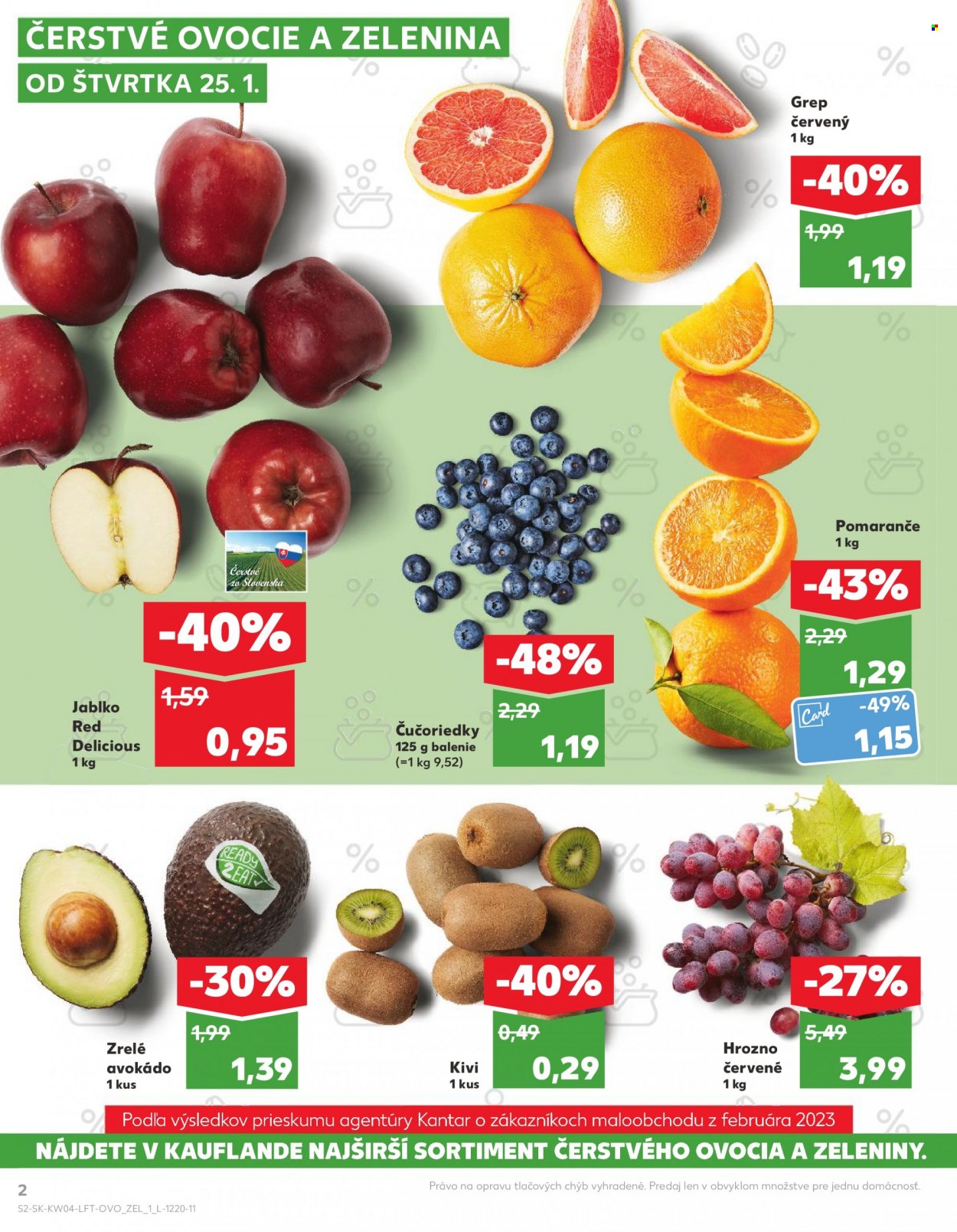 Leták Kaufland - 25.1.2024 - 31.1.2024. Strana 2