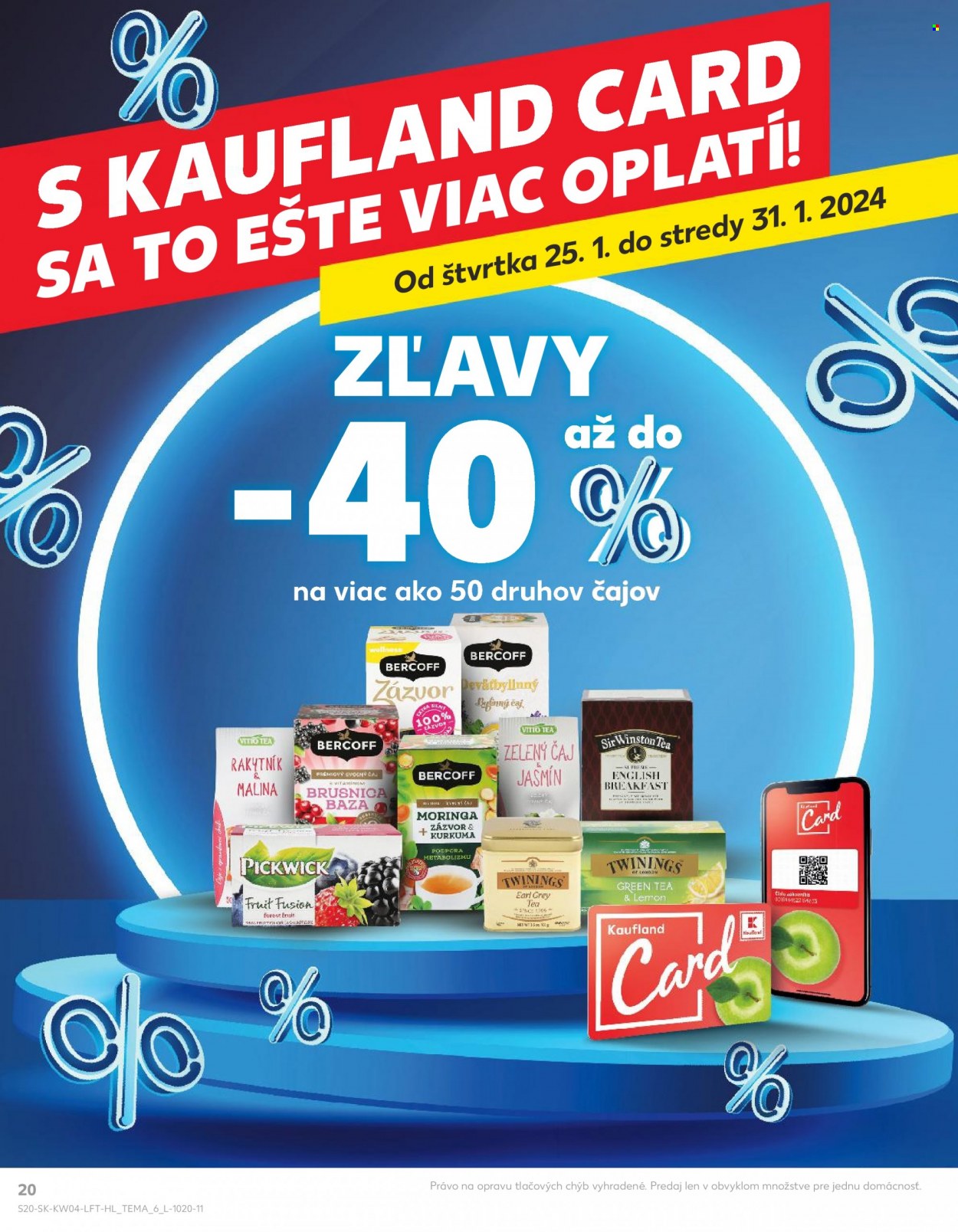 Leták Kaufland - 25.1.2024 - 31.1.2024. Strana 20