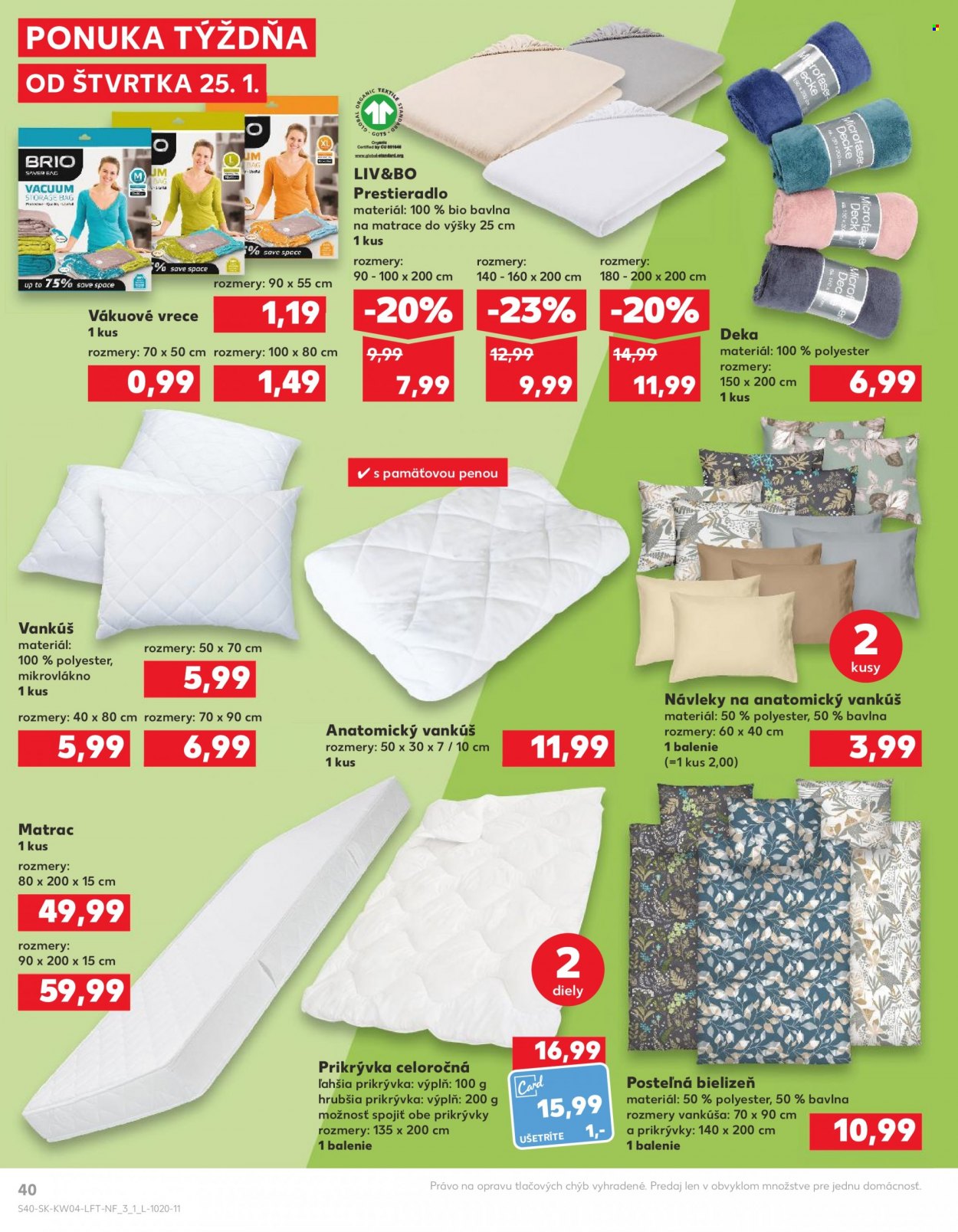 Leták Kaufland - 25.1.2024 - 31.1.2024. Strana 40