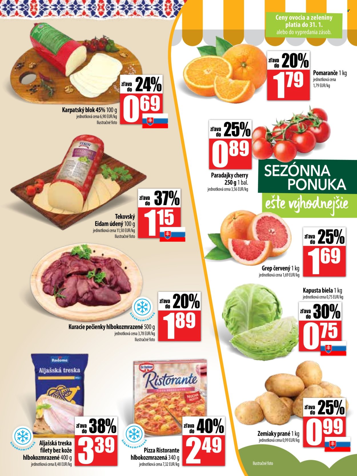 Leták COOP Jednota - 25.1.2024 - 7.2.2024. Strana 3