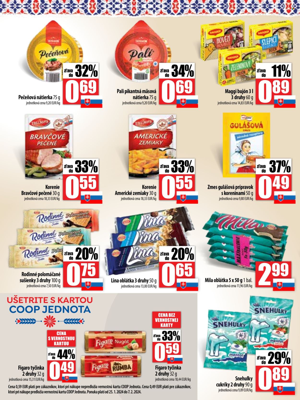 Leták COOP Jednota - 25.1.2024 - 7.2.2024. Strana 6