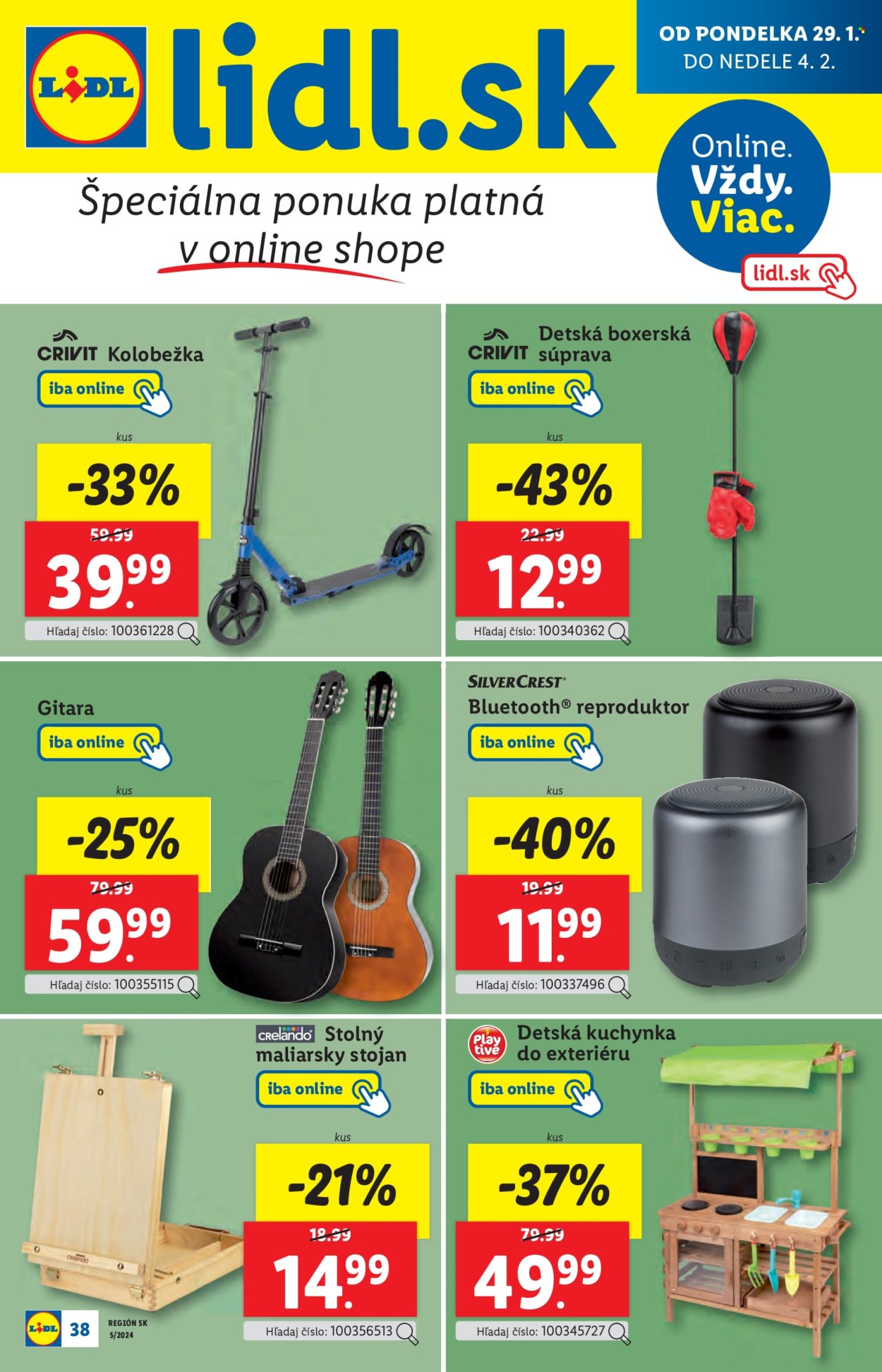 Leták Lidl - 29.1.2024 - 4.2.2024. Strana 44