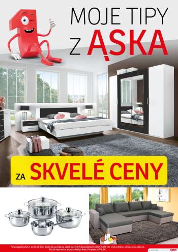 Leták Asko Nábytok - 25.1.2024 - 31.12.2024.