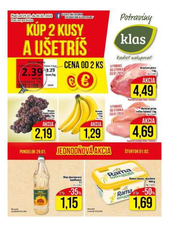 Leták Klas - 29.1.2024 - 4.2.2024.