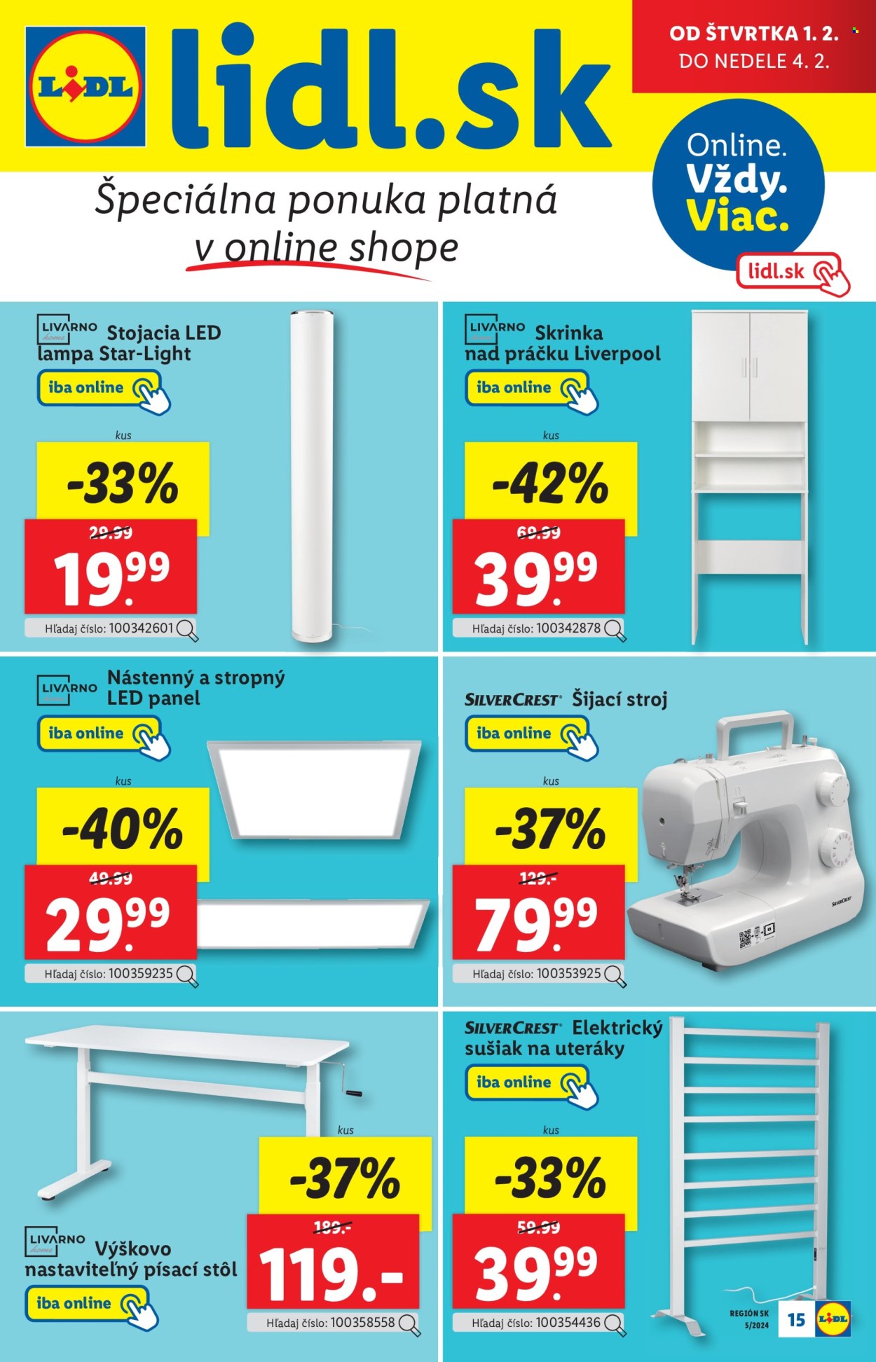 Leták Lidl - 29.1.2024 - 4.2.2024. Strana 15