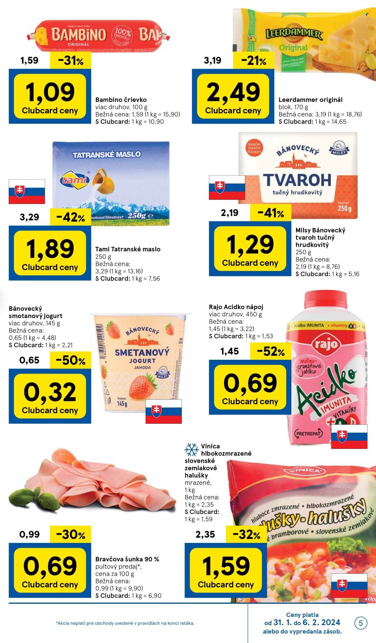 Leták TESCO - 31.1.2024 - 6.2.2024. Strana 5