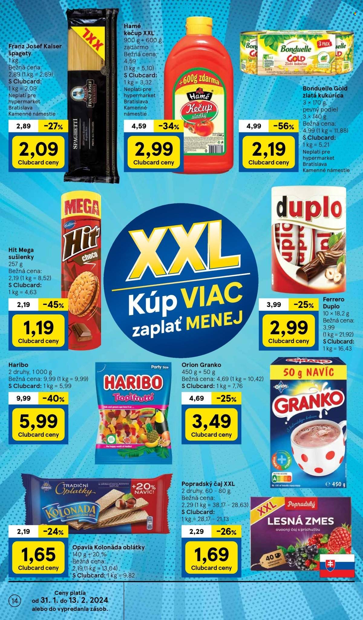 Leták TESCO - 31.1.2024 - 6.2.2024. Strana 14