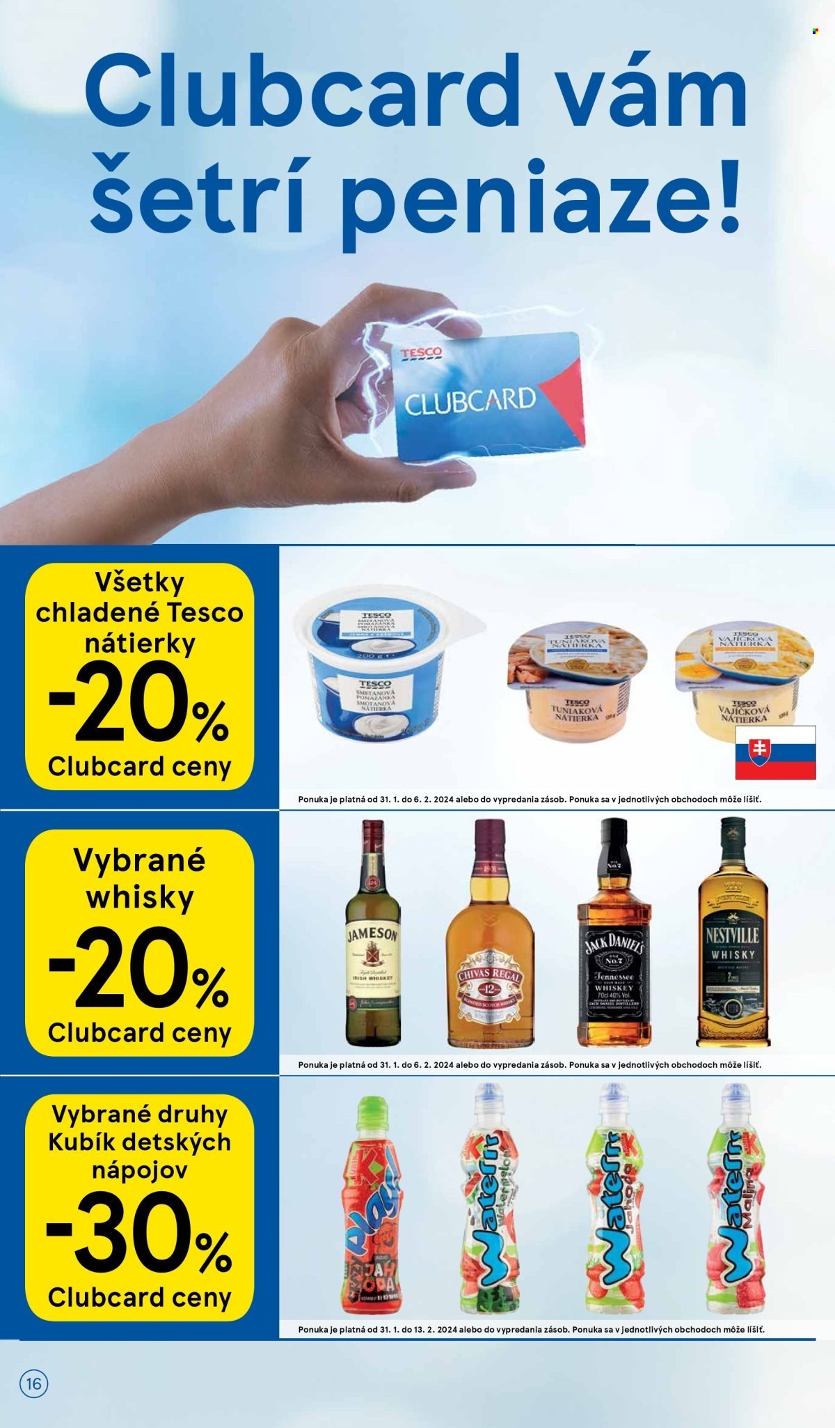 Leták TESCO - 31.1.2024 - 6.2.2024. Strana 16