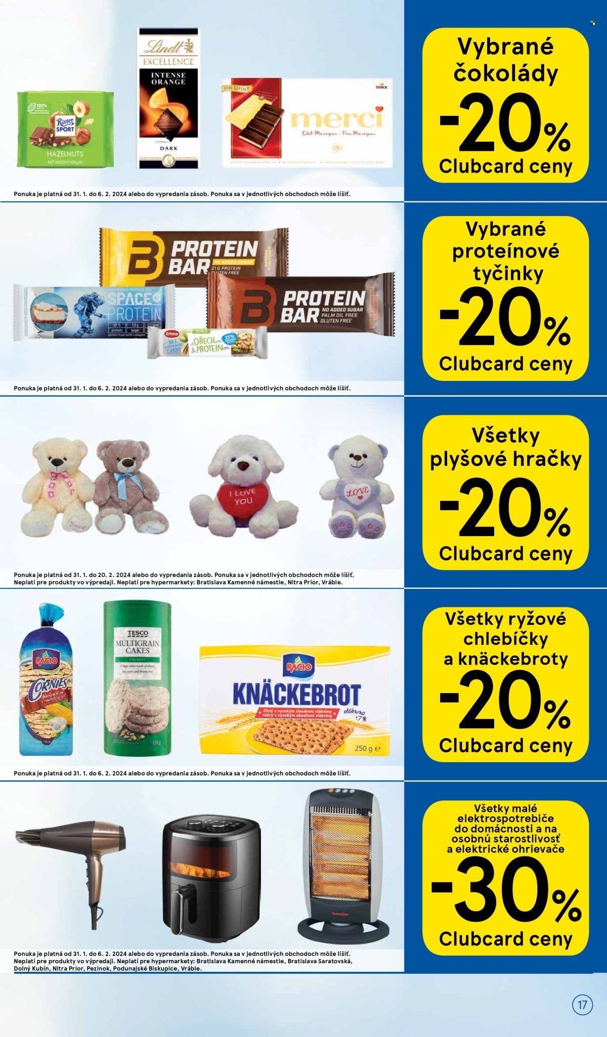 Leták TESCO - 31.1.2024 - 6.2.2024. Strana 17