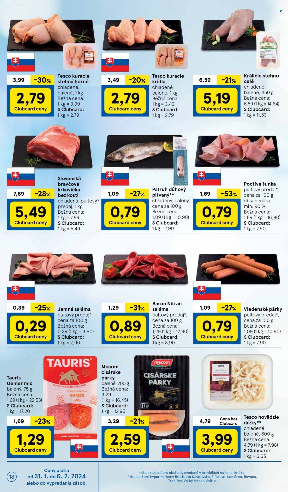Leták TESCO - 31.1.2024 - 6.2.2024. Strana 18