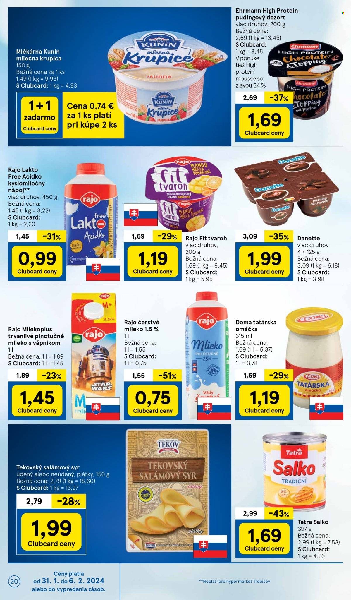Leták TESCO - 31.1.2024 - 6.2.2024. Strana 20