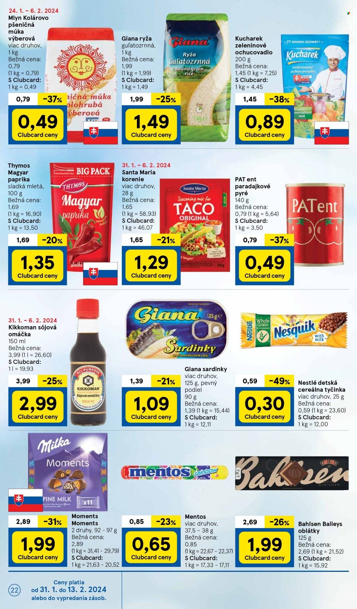 Leták TESCO - 31.1.2024 - 6.2.2024. Strana 22