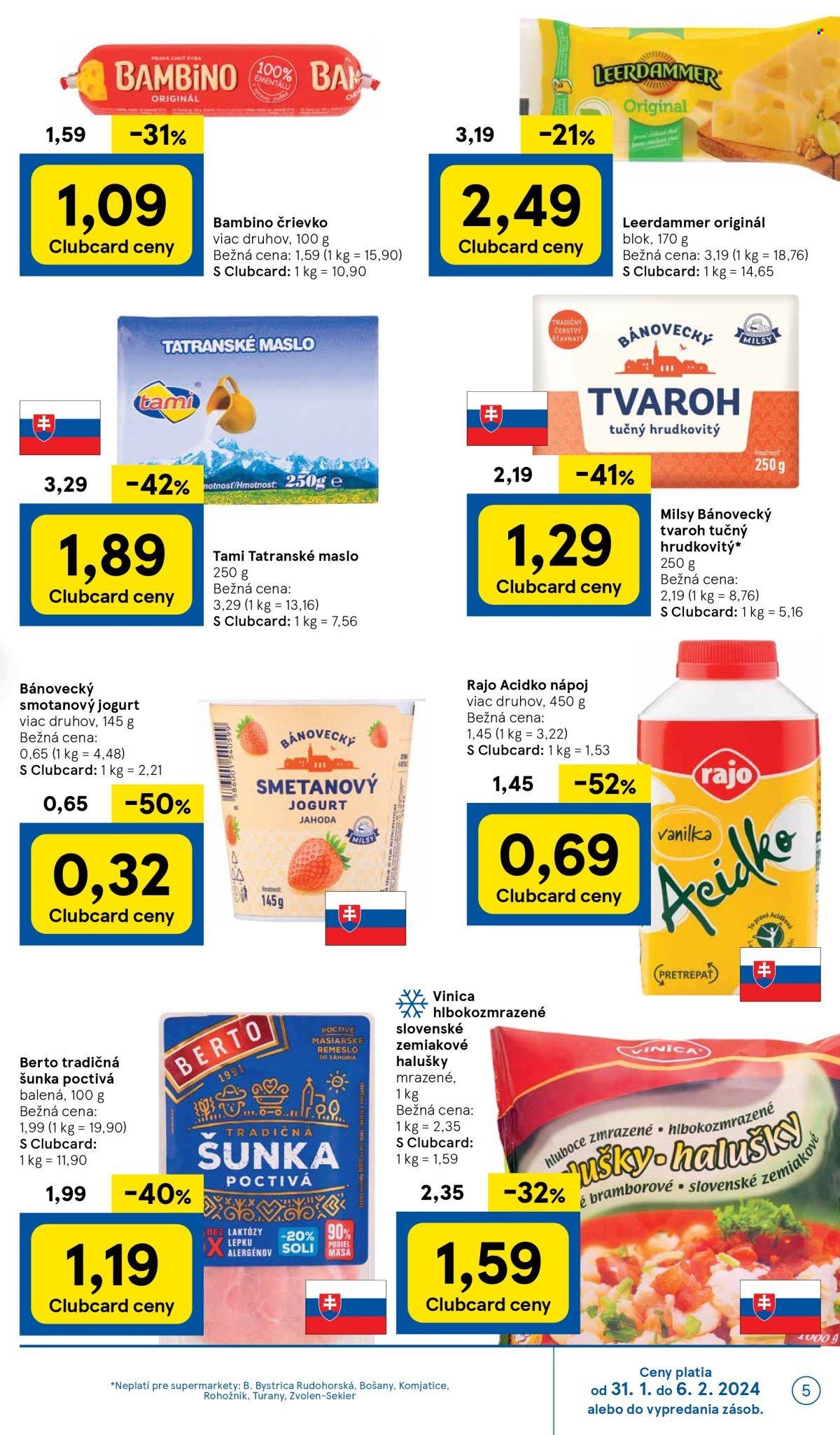Leták TESCO supermarket - 31.1.2024 - 6.2.2024. Strana 5