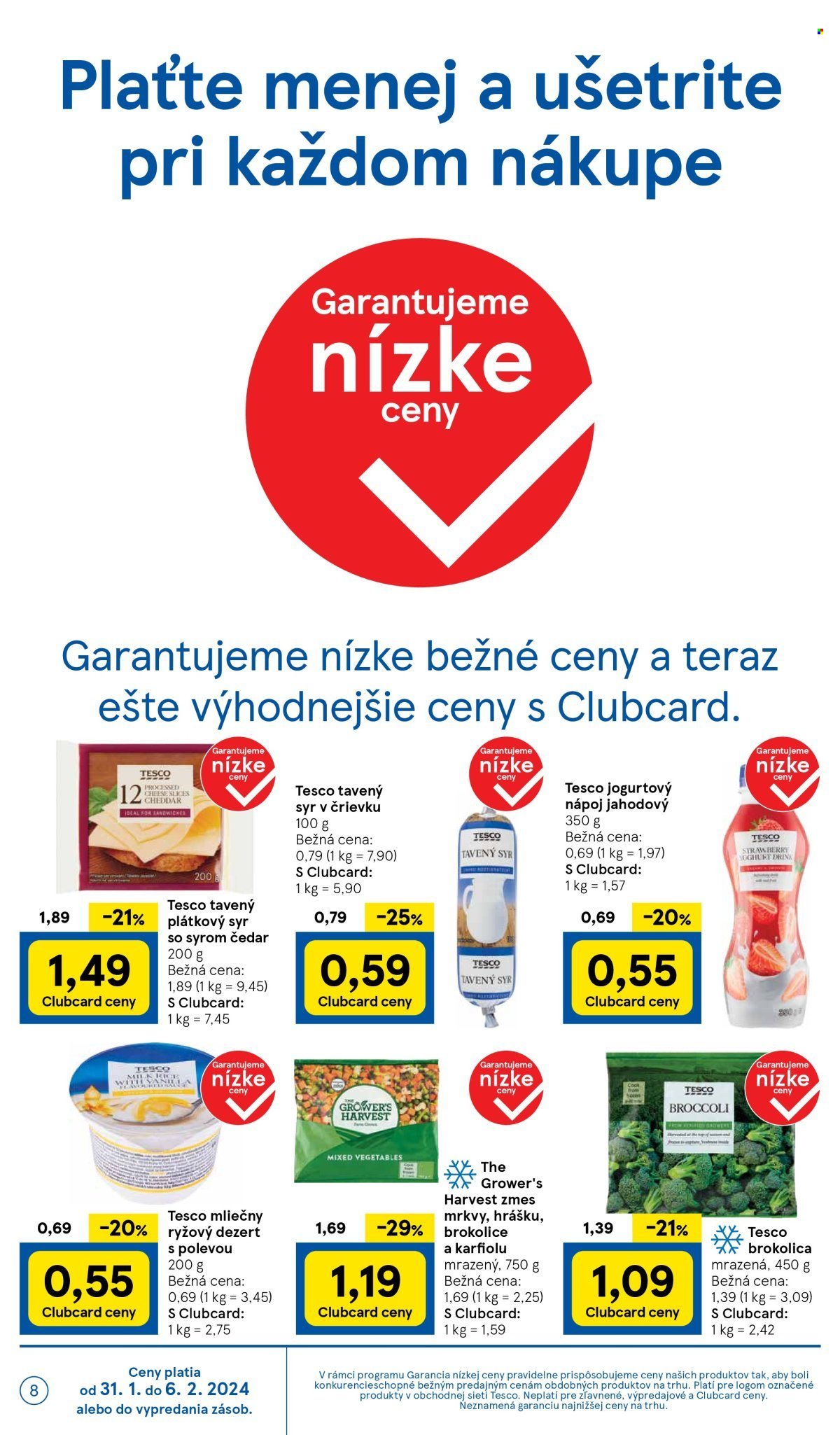 Leták TESCO supermarket - 31.1.2024 - 6.2.2024. Strana 8