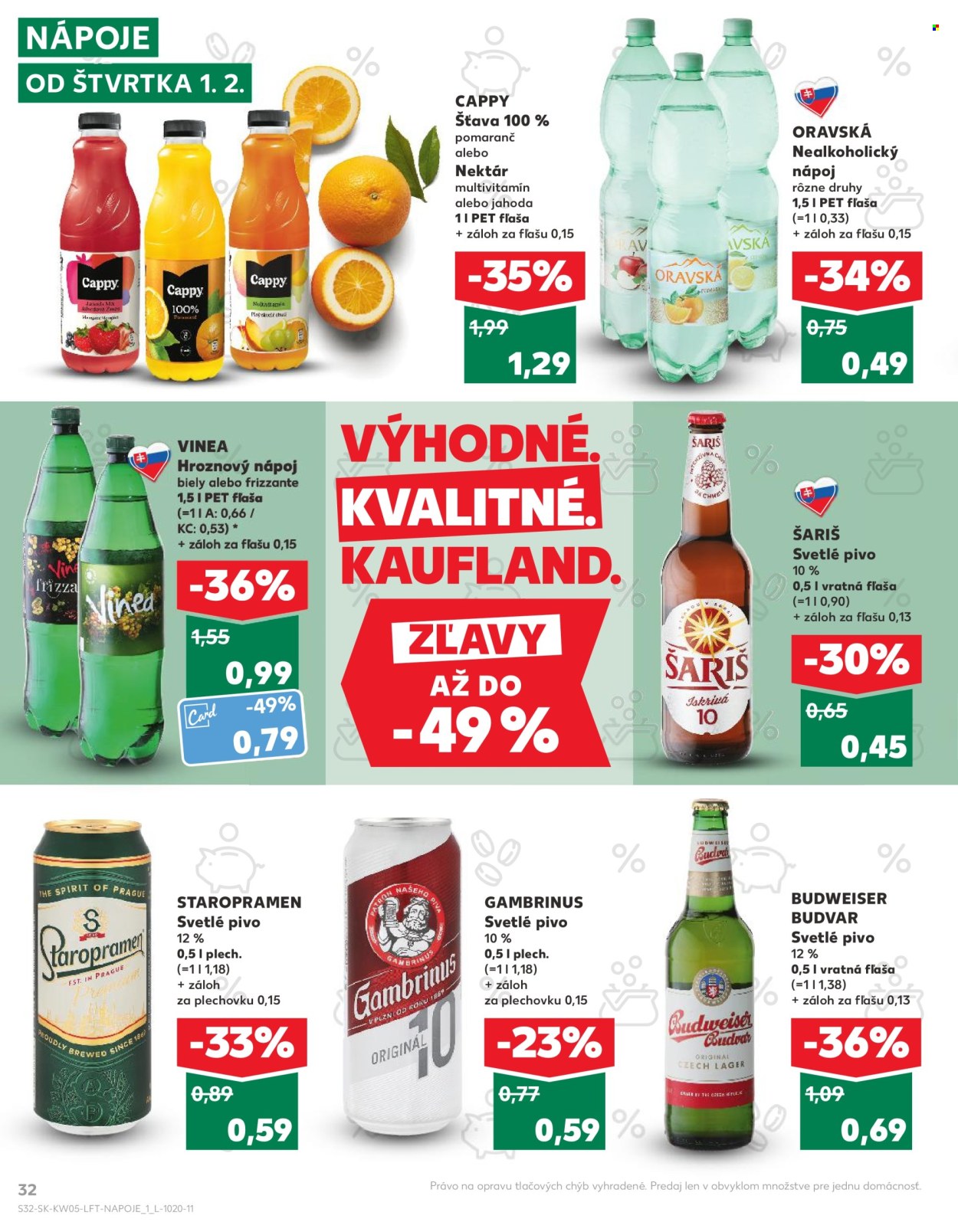 Leták Kaufland - 1.2.2024 - 7.2.2024. Strana 32