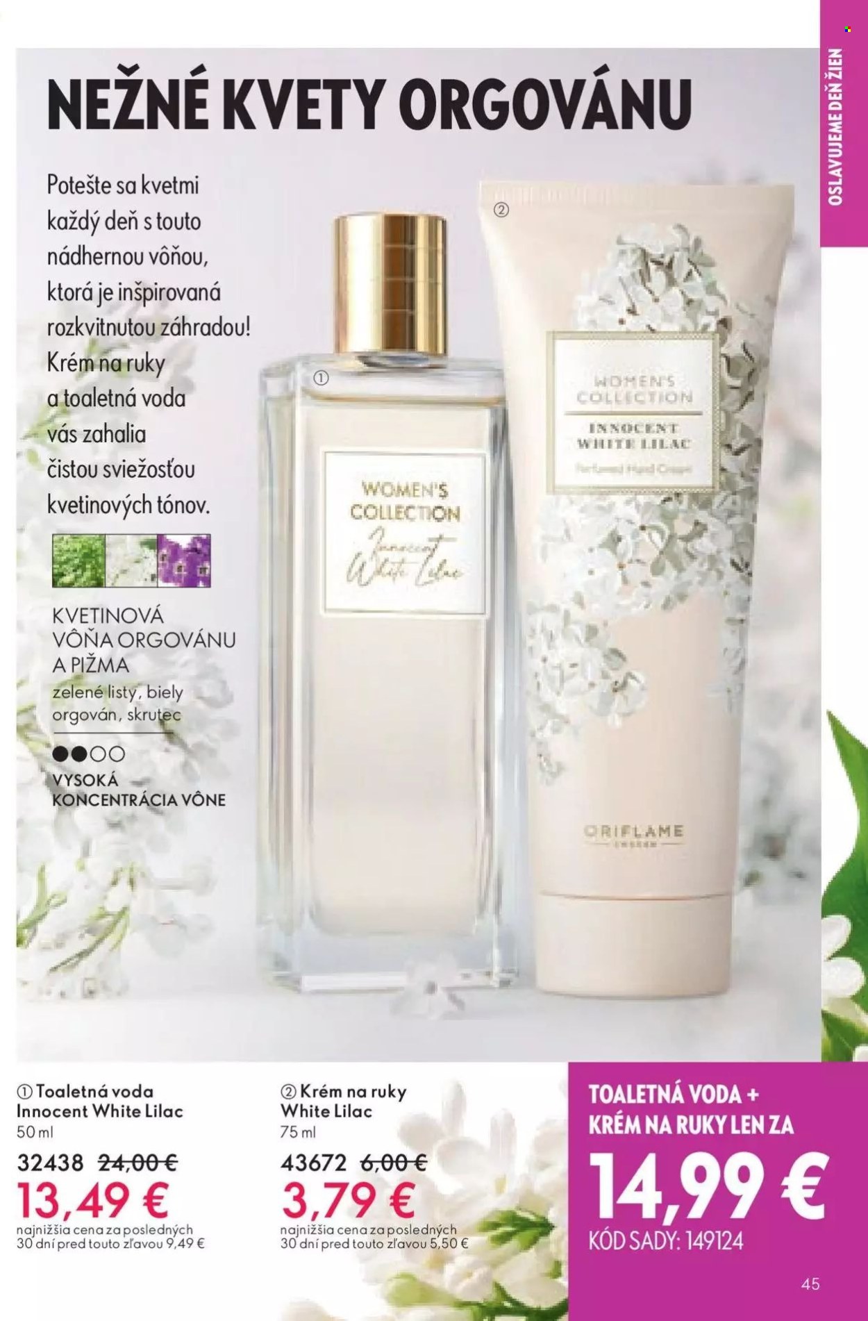 Leták Oriflame - 13.2.2024 - 4.3.2024. Strana 45