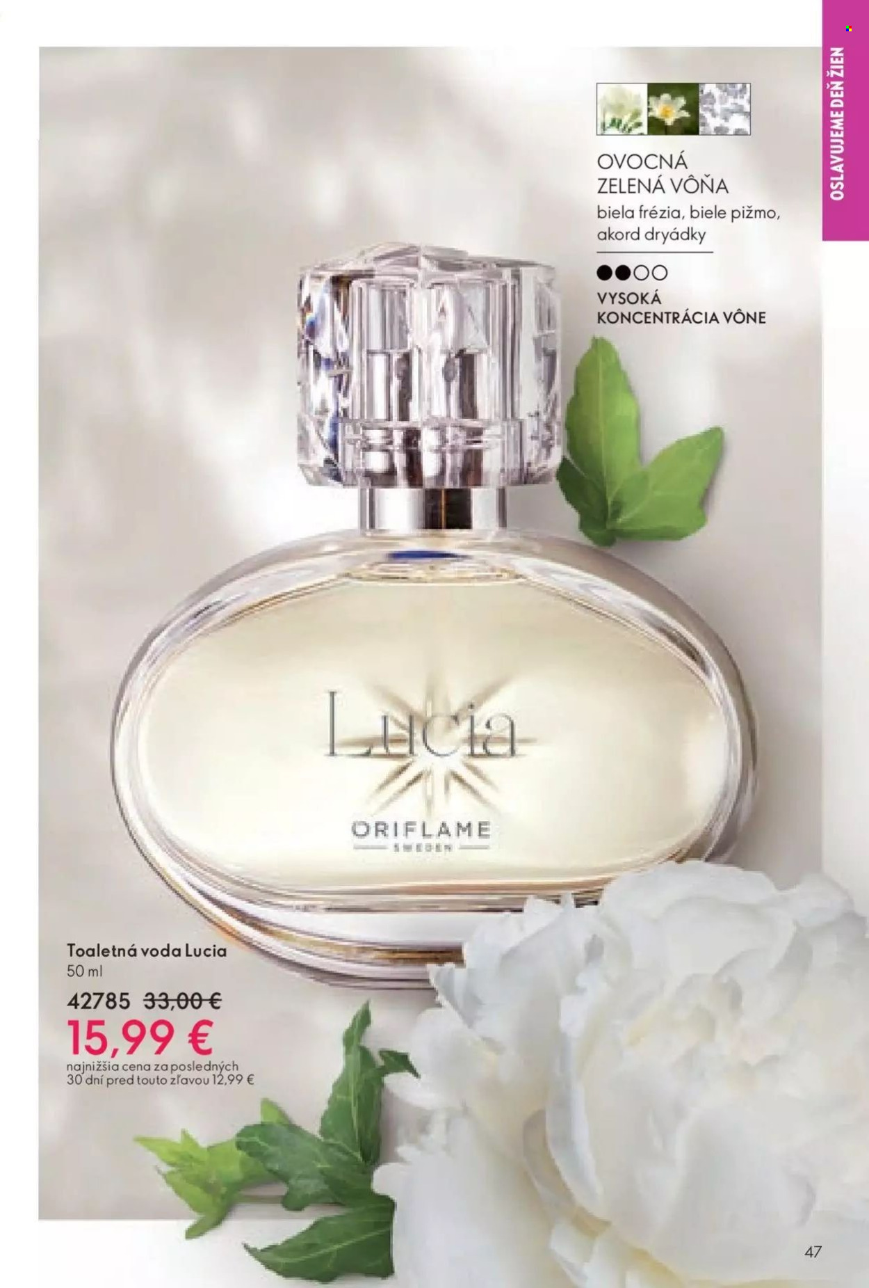 Leták Oriflame - 13.2.2024 - 4.3.2024. Strana 47