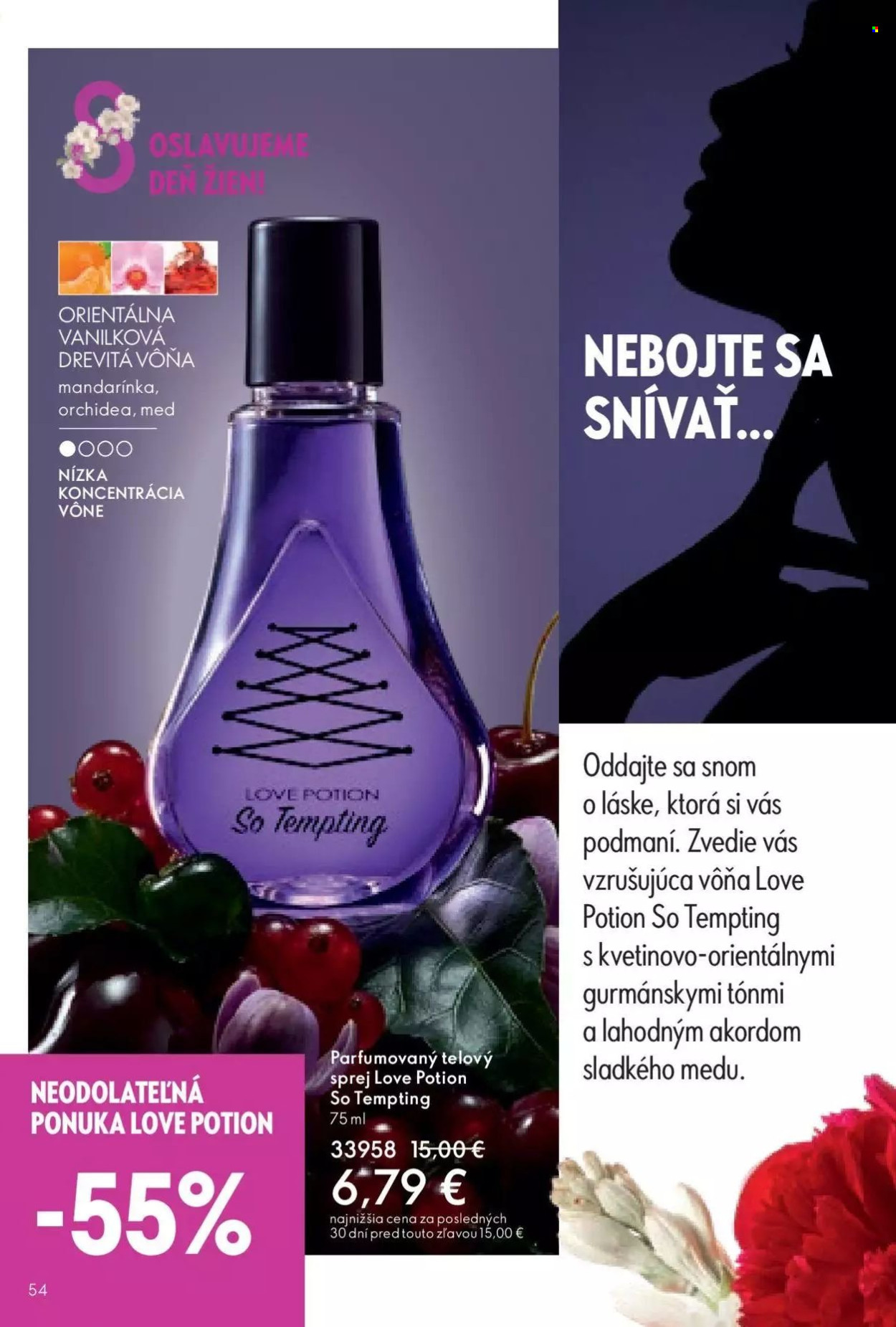 Leták Oriflame - 13.2.2024 - 4.3.2024. Strana 54