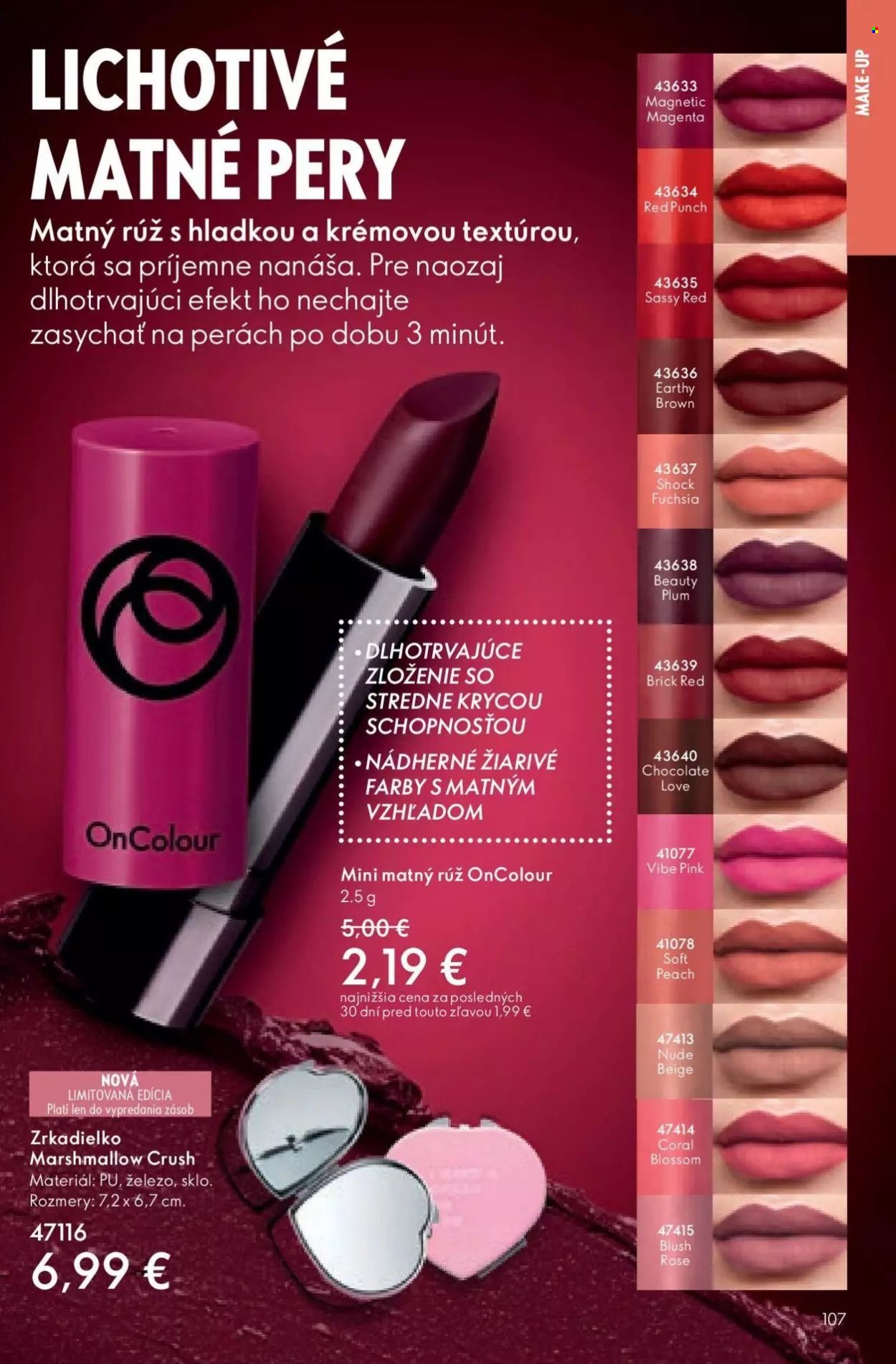 Leták Oriflame - 13.2.2024 - 4.3.2024. Strana 107
