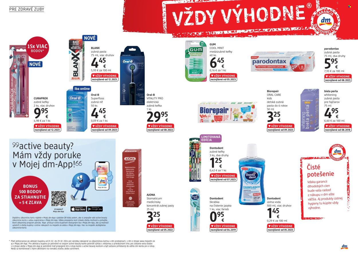 Leták dm drogerie - 1.2.2024 - 29.2.2024. Strana 10