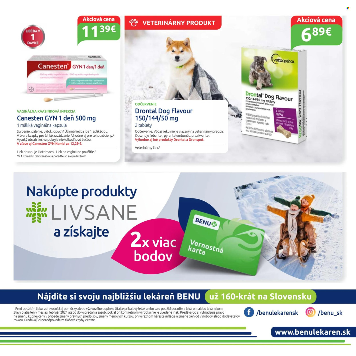 Leták BENU Lekáreň - 1.2.2024 - 29.2.2024. Strana 12