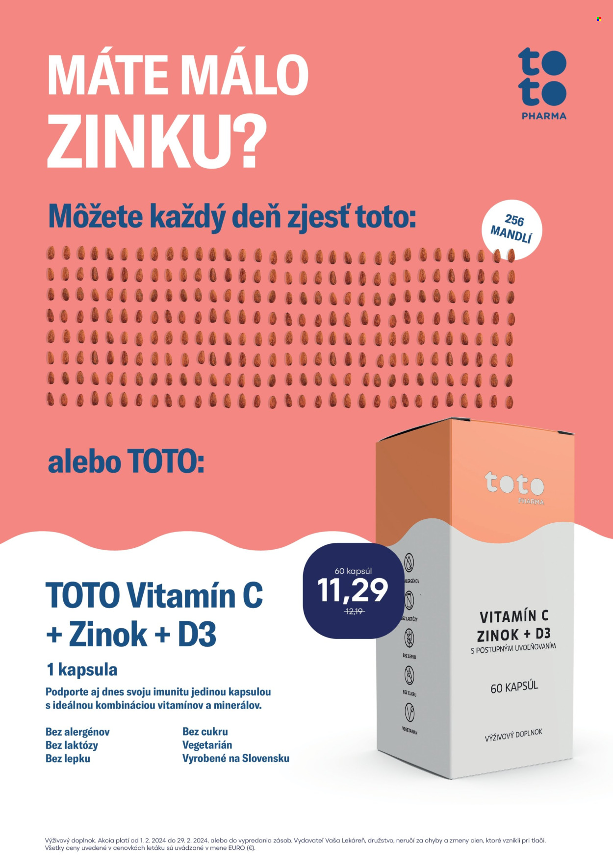 Leták Vaša lekáreň - 1.2.2024 - 29.2.2024. Strana 12