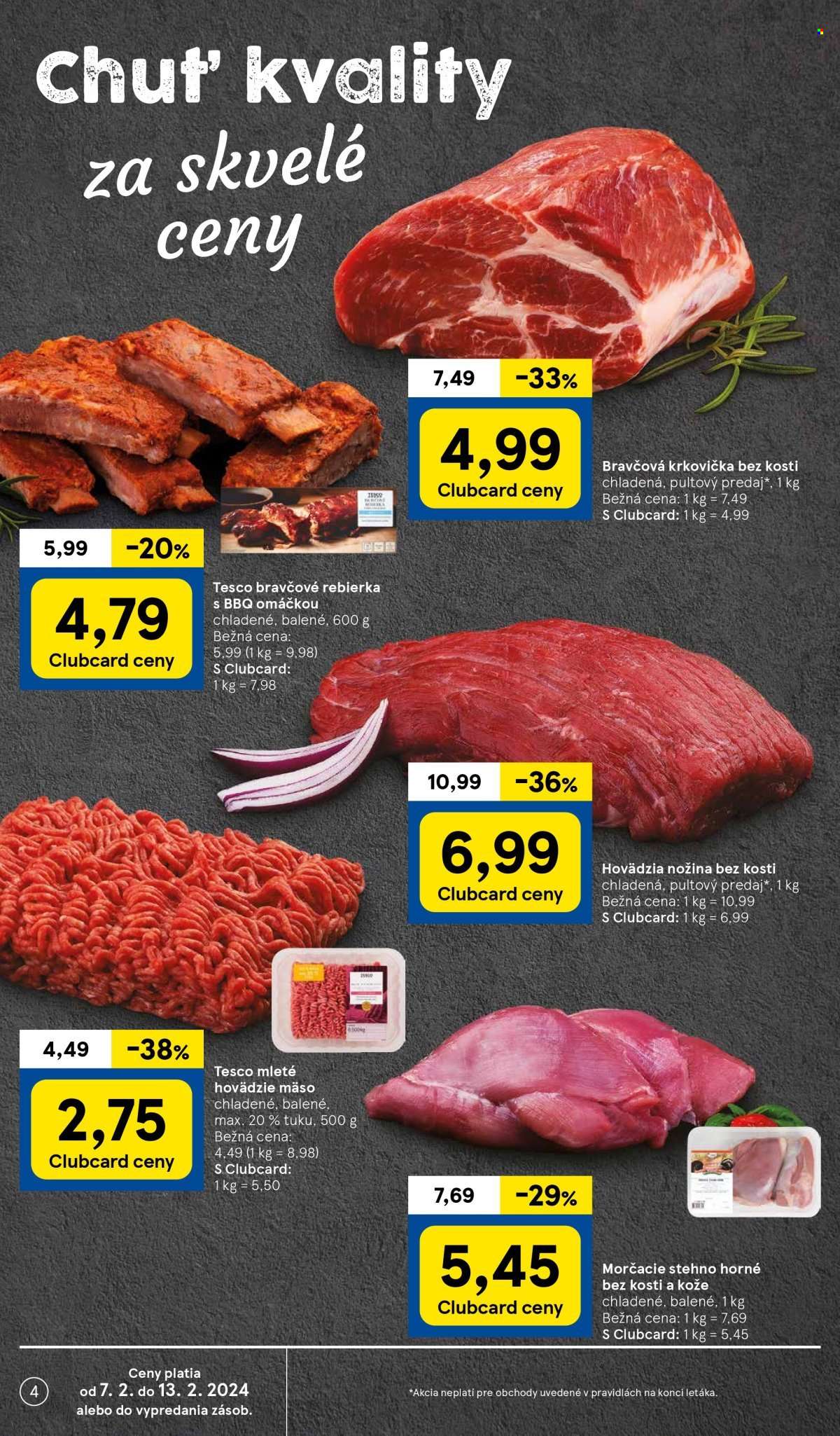 Leták TESCO - 7.2.2024 - 13.2.2024. Strana 4
