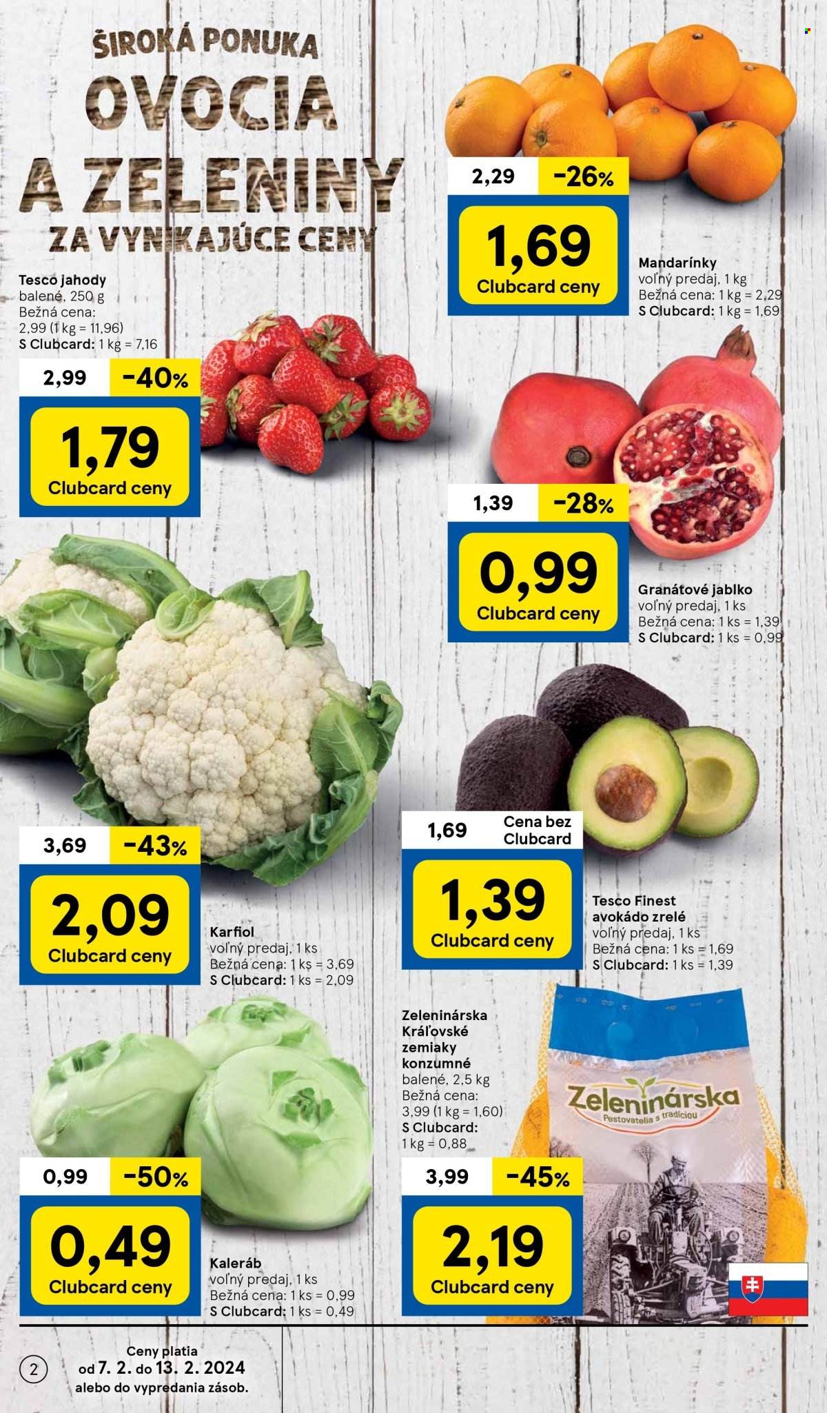 Leták TESCO supermarket - 7.2.2024 - 13.2.2024. Strana 2