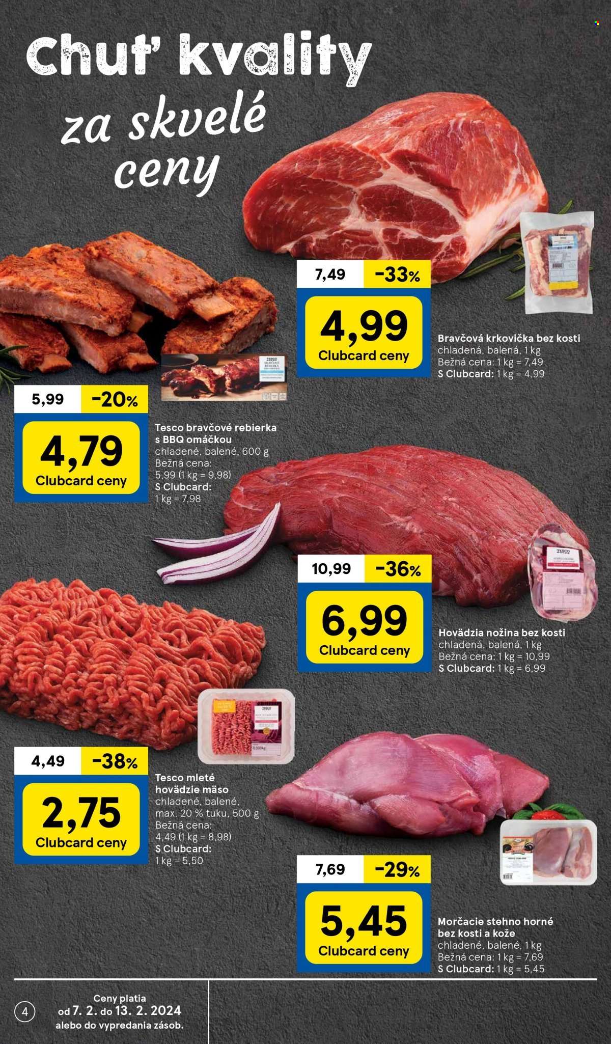 Leták TESCO supermarket - 7.2.2024 - 13.2.2024. Strana 4