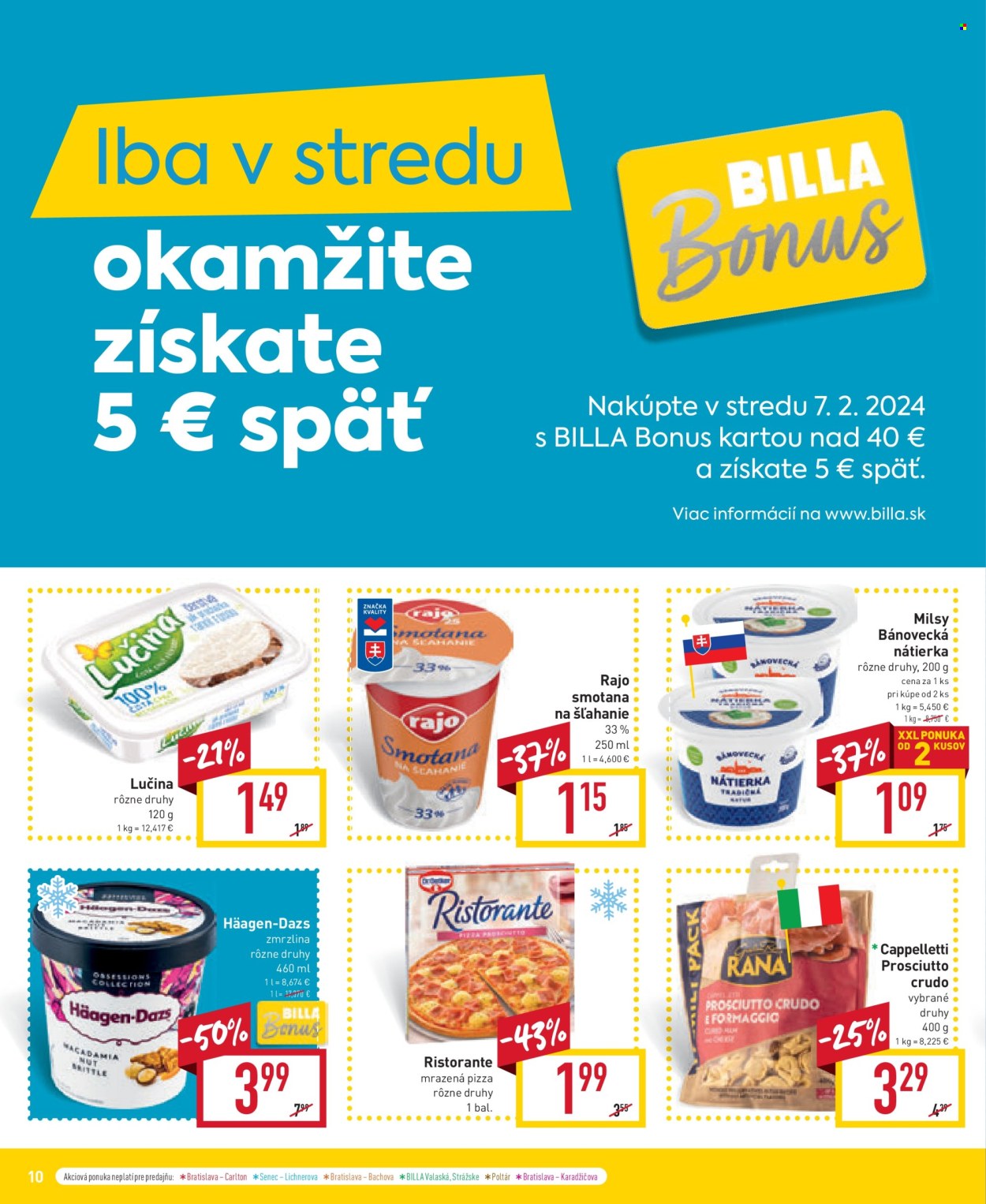 Leták Billa - 7.2.2024 - 13.2.2024. Strana 10
