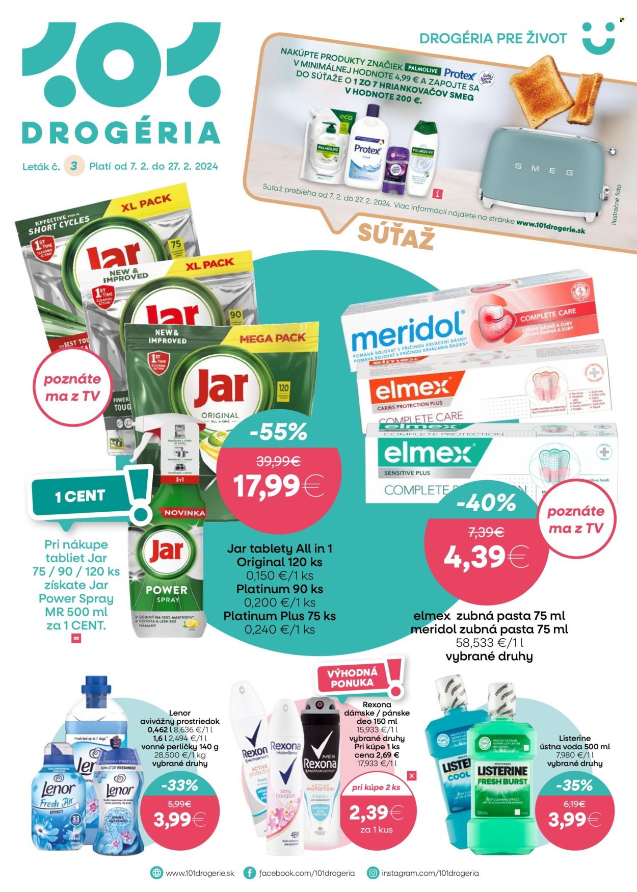Leták 101 Drogerie - 7.2.2024 - 27.2.2024. Strana 1