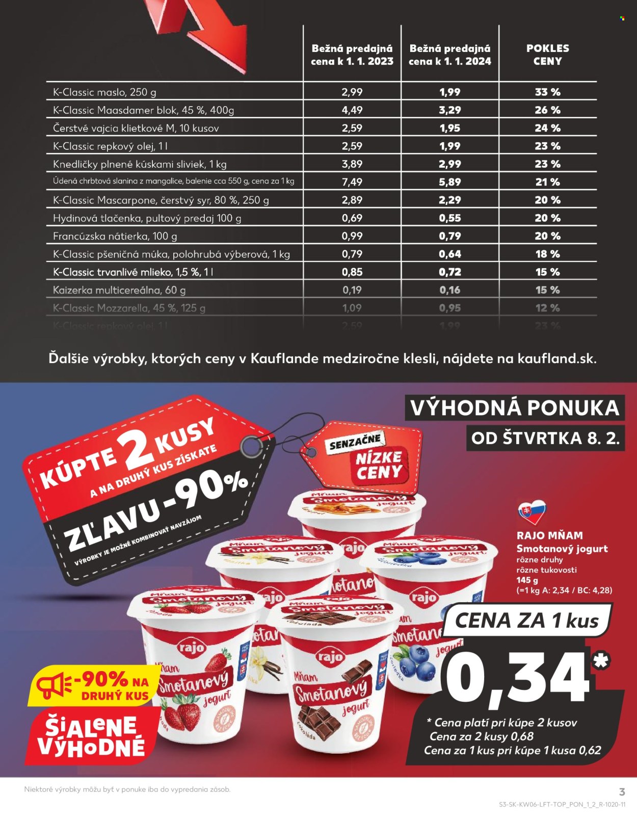 Leták Kaufland - 8.2.2024 - 14.2.2024. Strana 3