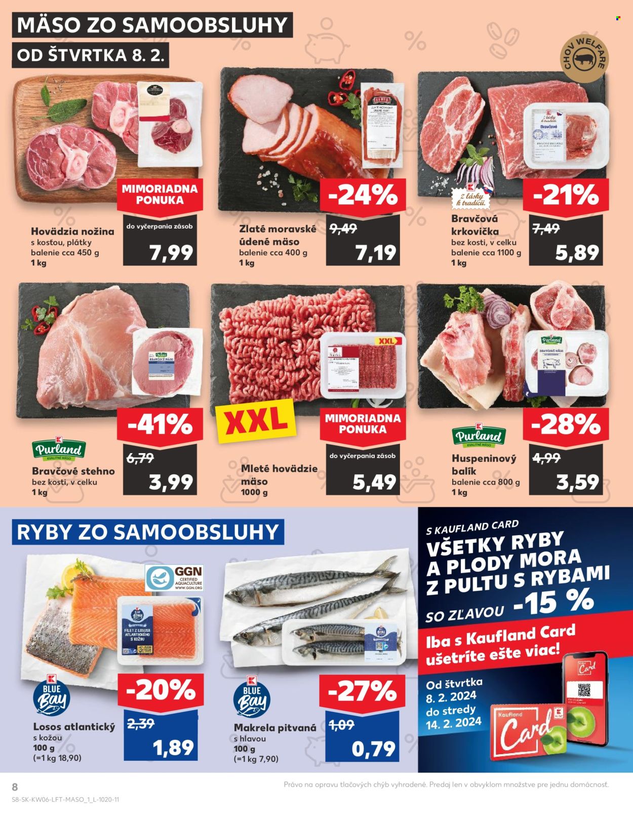 Leták Kaufland - 8.2.2024 - 14.2.2024. Strana 8