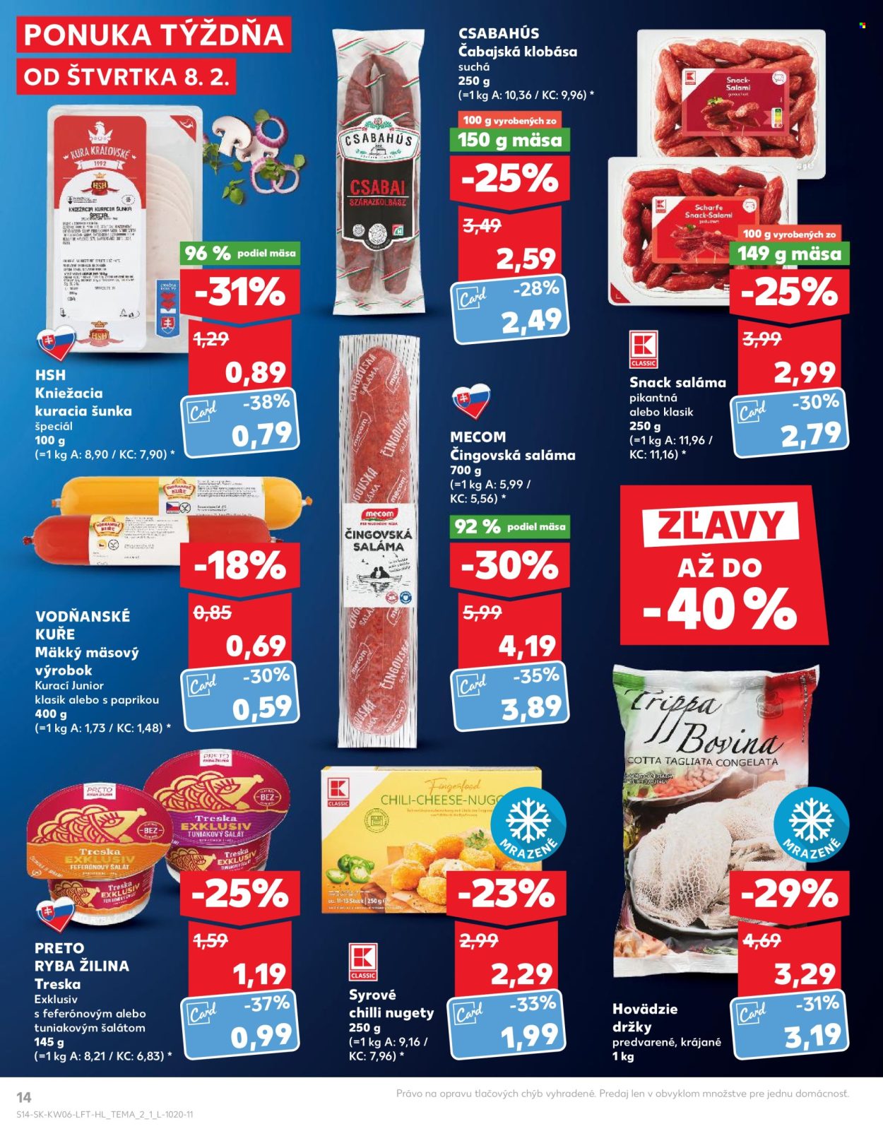 Leták Kaufland - 8.2.2024 - 14.2.2024. Strana 14