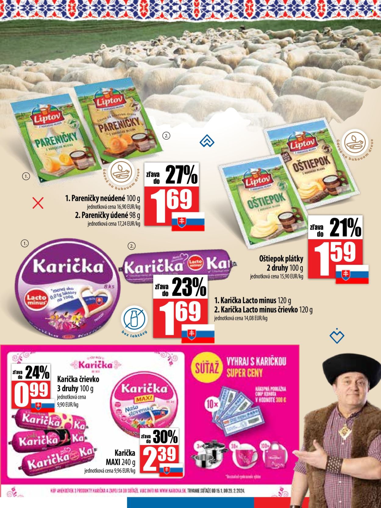 Leták COOP Jednota - 8.2.2024 - 21.2.2024. Strana 7