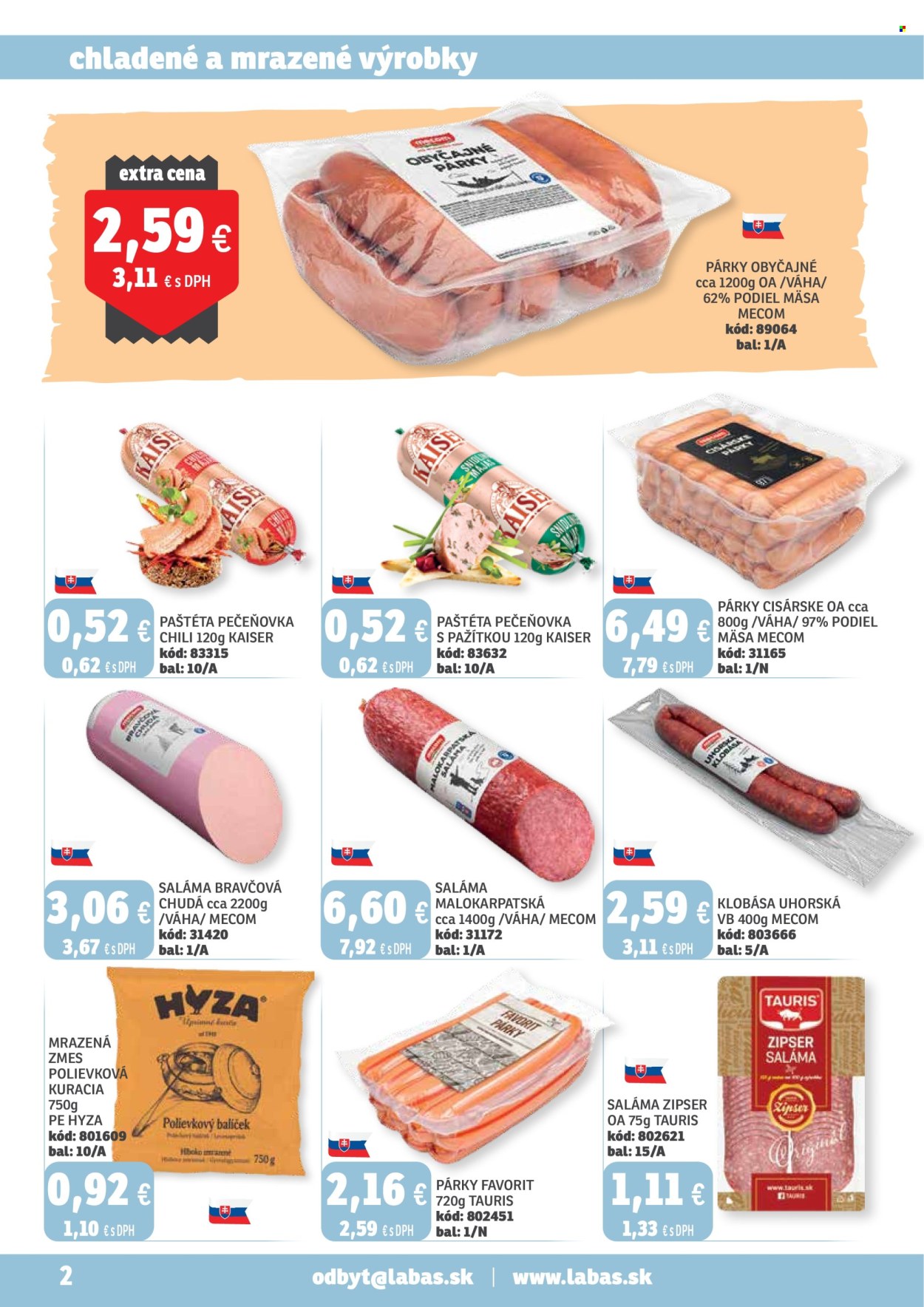 Leták Labaš - 9.2.2024 - 22.2.2024. Strana 2