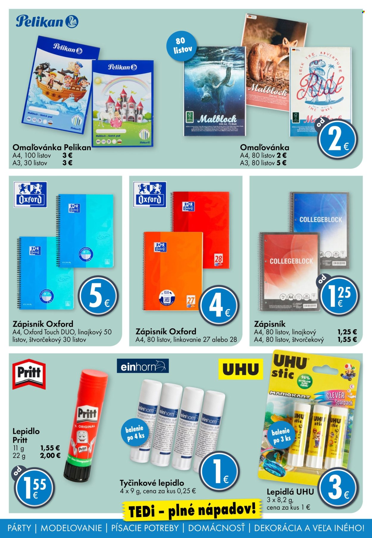 Leták TEDi. Strana 20