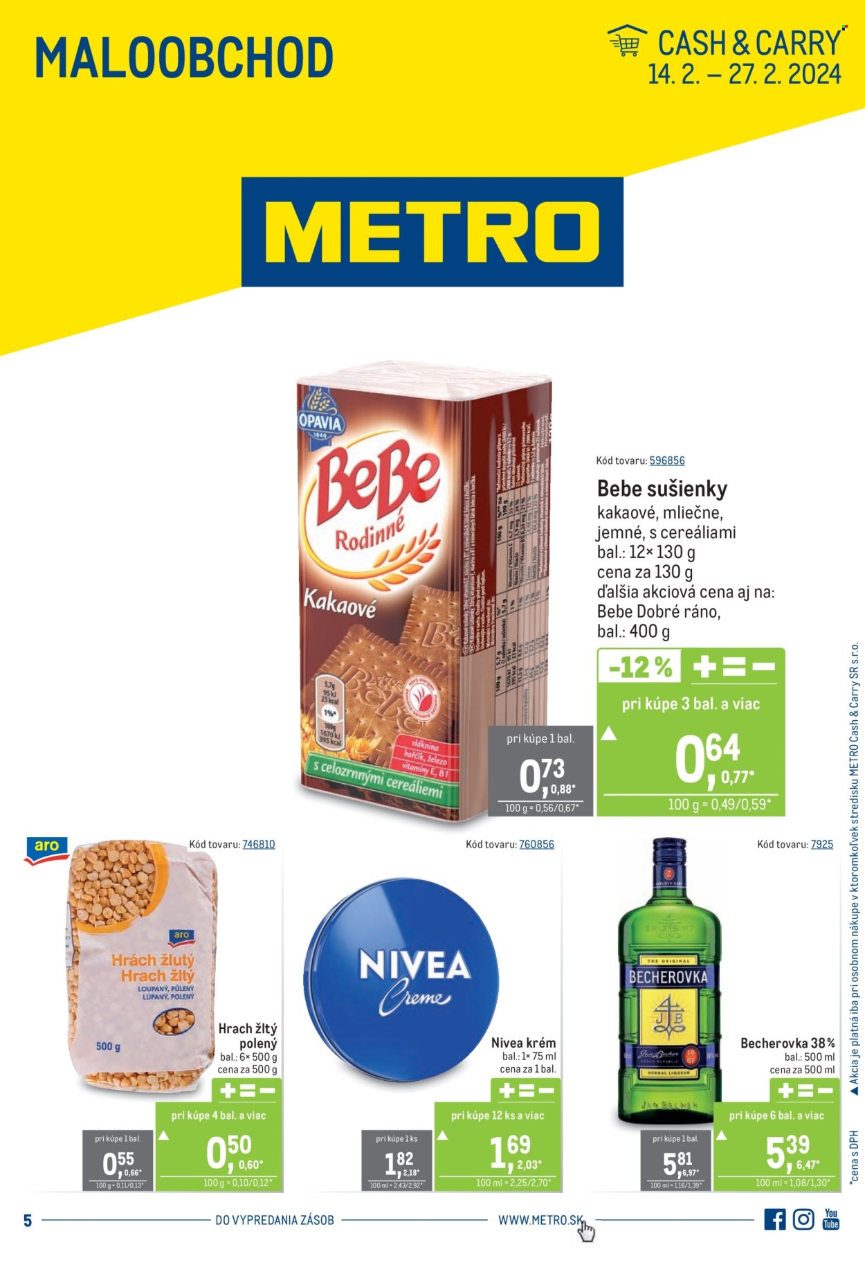 Leták Metro - 14.2.2024 - 27.2.2024. Strana 1