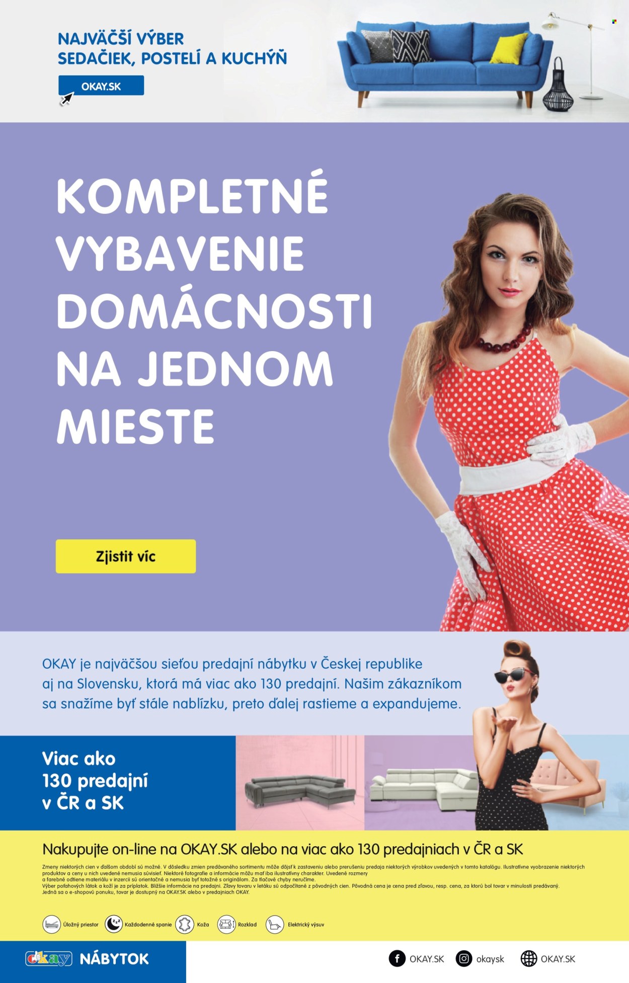 Leták Okay. Strana 1