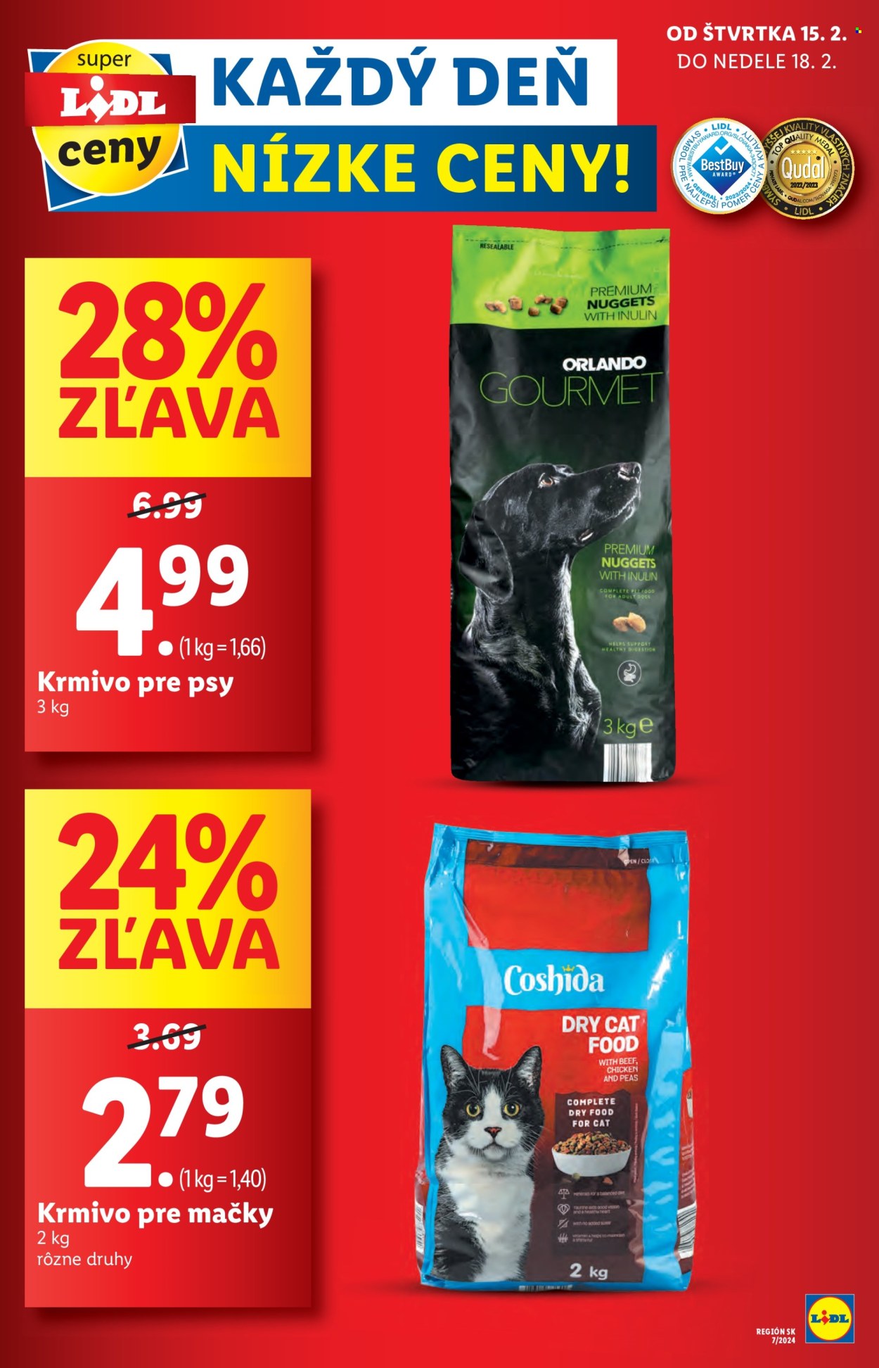 Leták Lidl - 15.2.2024 - 18.2.2024. Strana 6