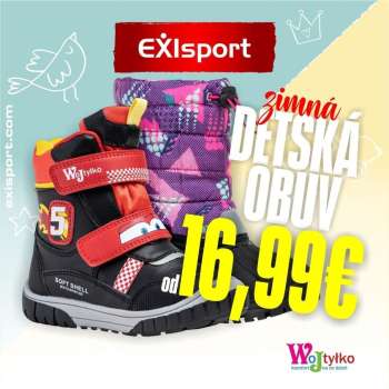 Leták Exisport.