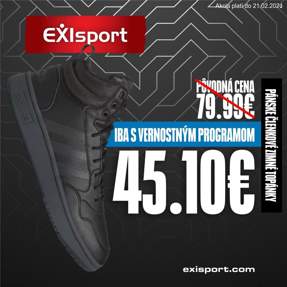 Leták Exisport - 11.2.2024 - 21.2.2024. Strana 2
