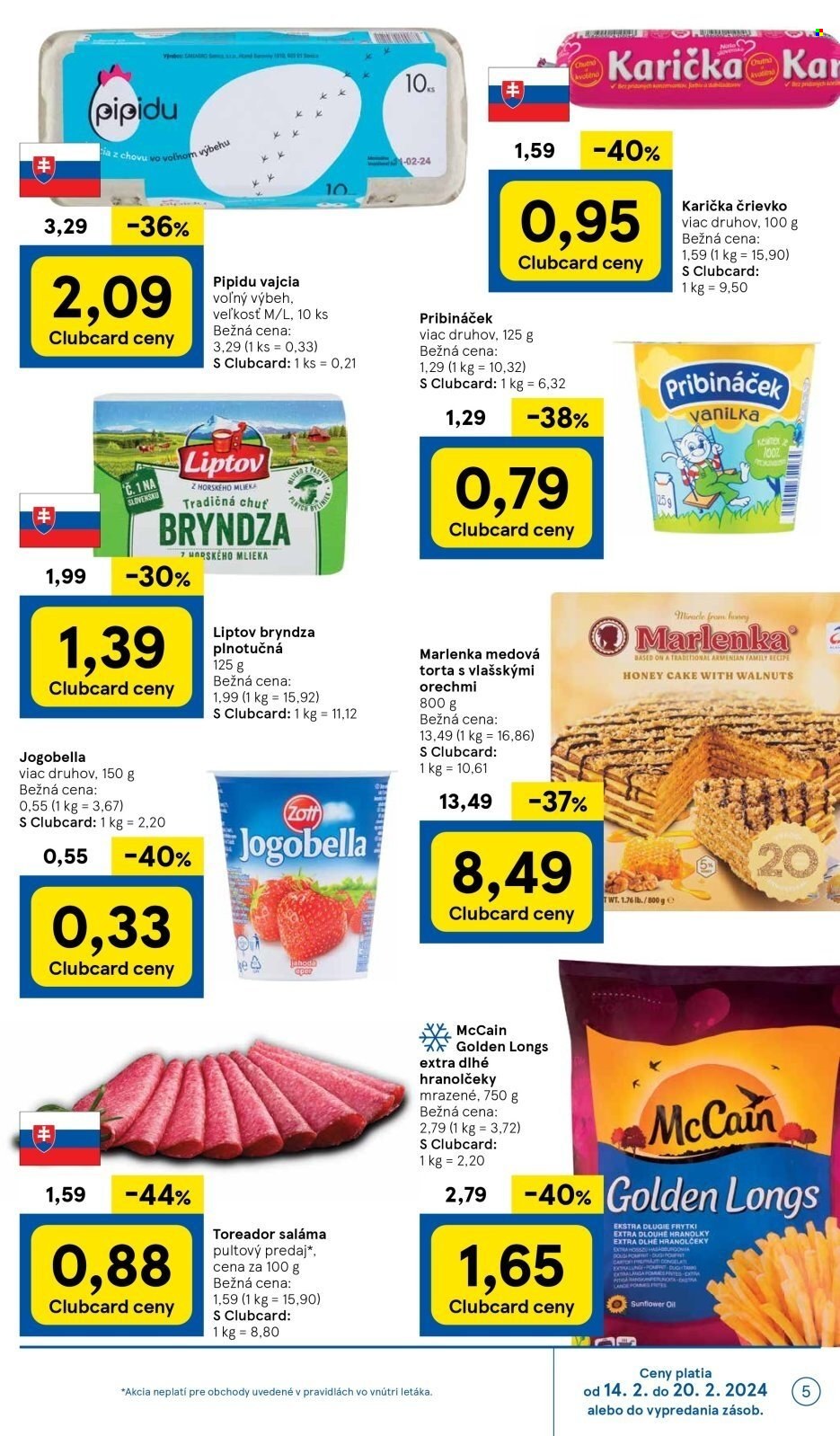 Leták TESCO - 14.2.2024 - 20.2.2024. Strana 5