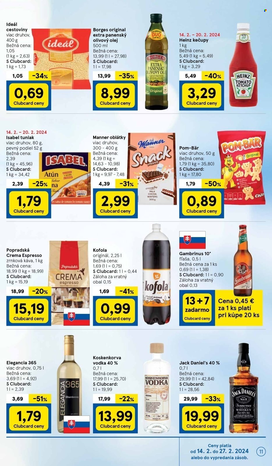 Leták TESCO - 14.2.2024 - 20.2.2024. Strana 11
