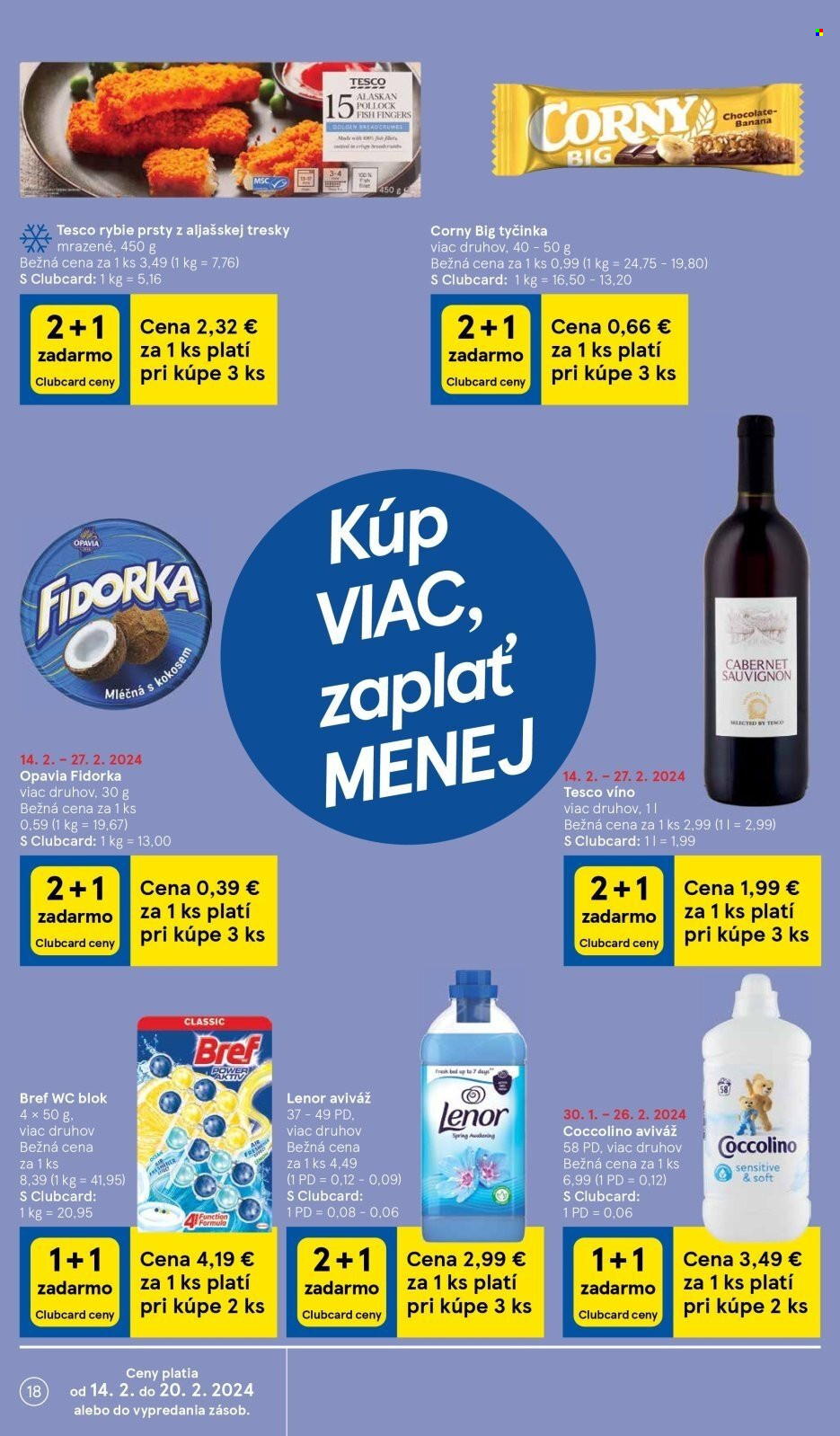 Leták TESCO - 14.2.2024 - 20.2.2024. Strana 18