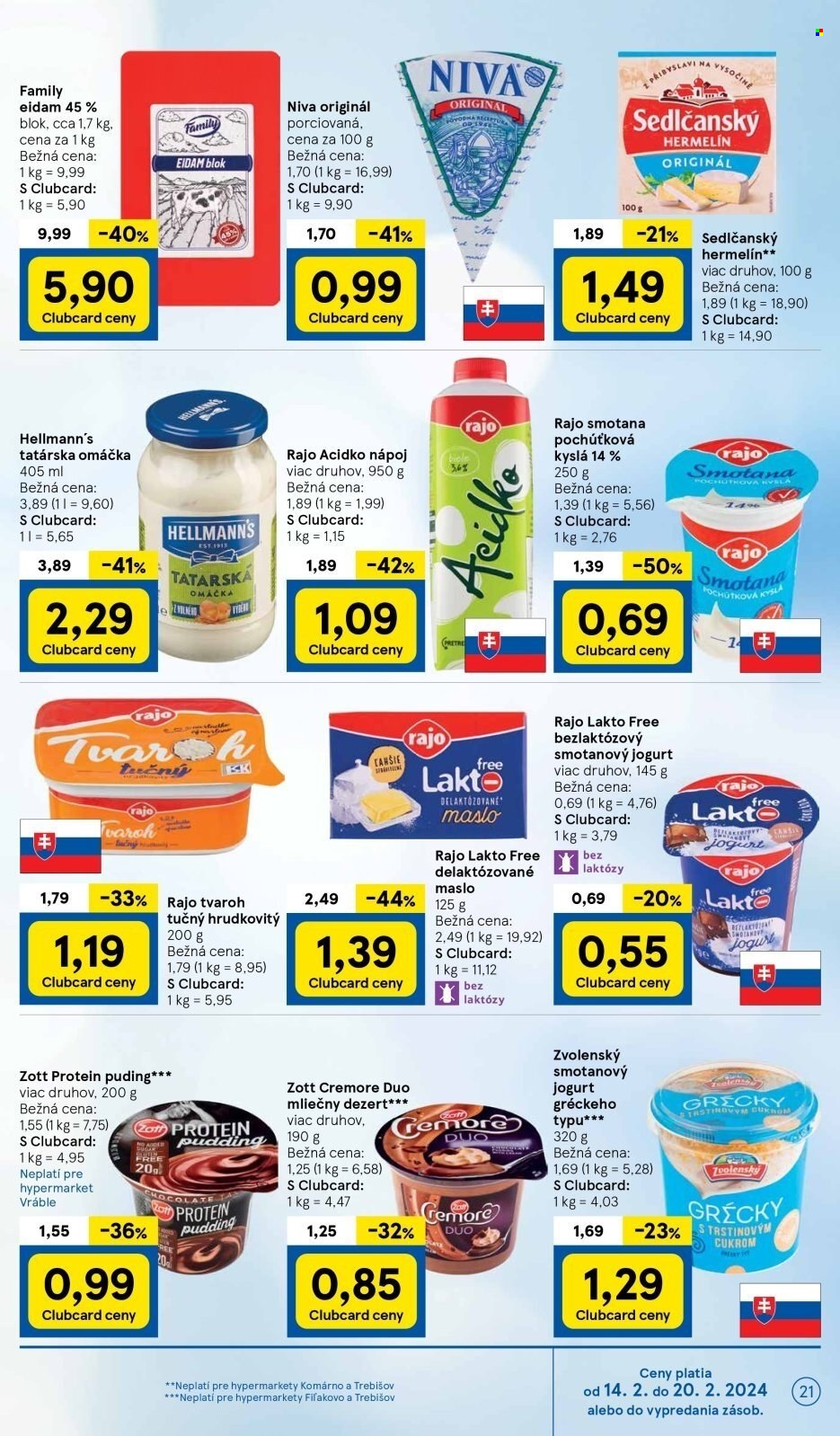 Leták TESCO - 14.2.2024 - 20.2.2024. Strana 21