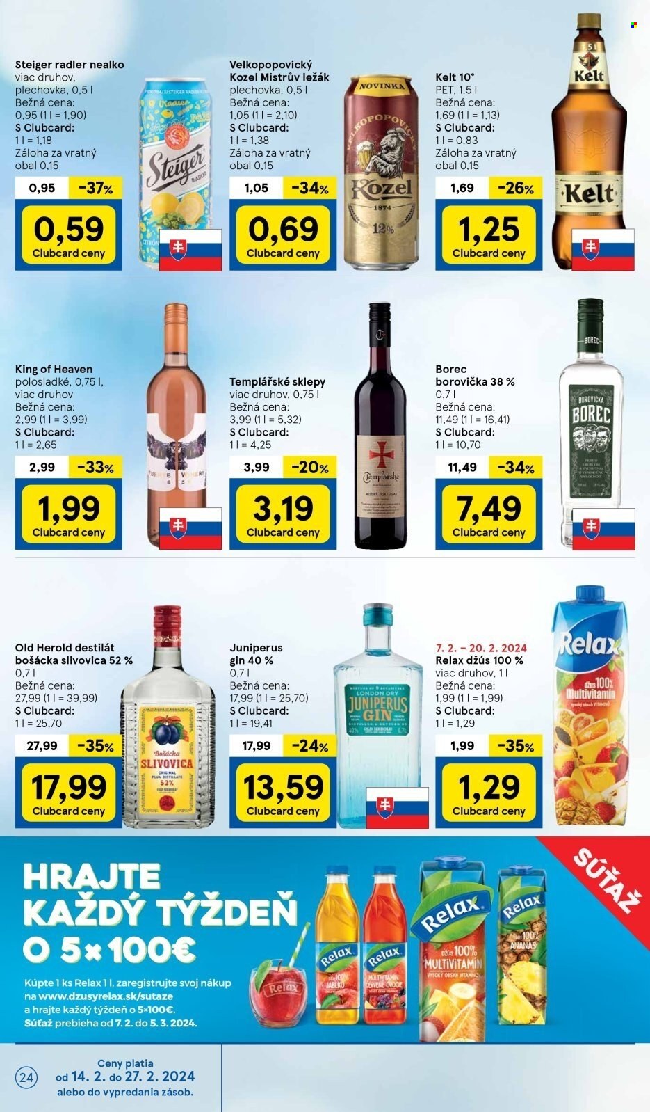 Leták TESCO - 14.2.2024 - 20.2.2024. Strana 24