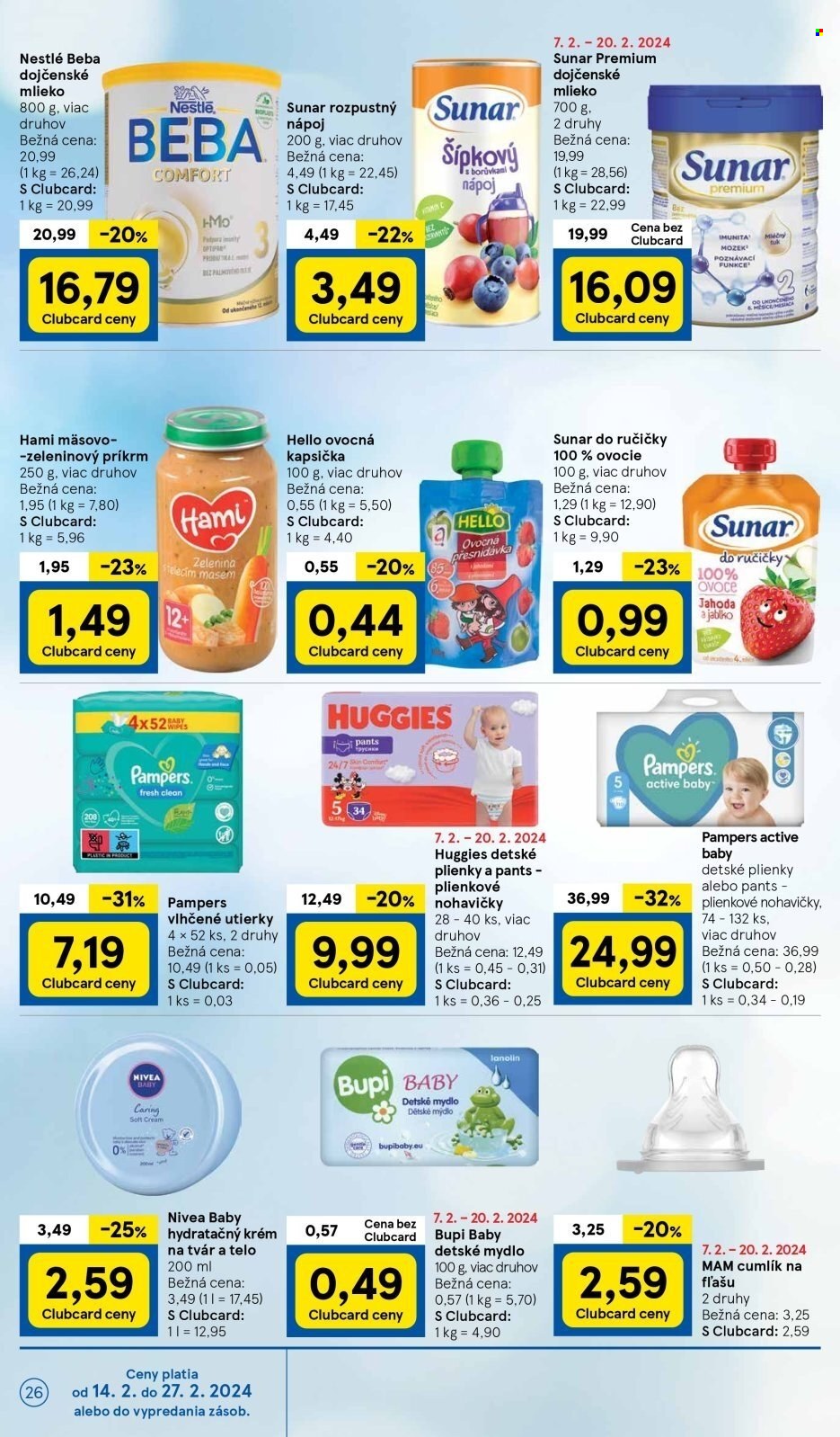 Leták TESCO - 14.2.2024 - 20.2.2024. Strana 26