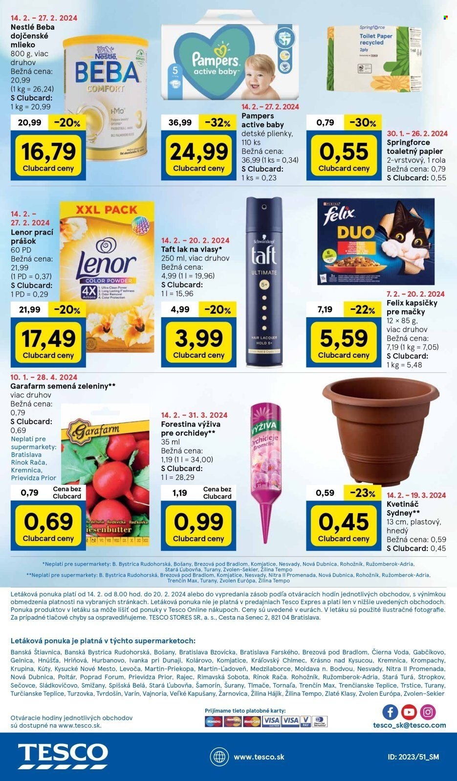 Leták TESCO supermarket - 14.2.2024 - 20.2.2024. Strana 16